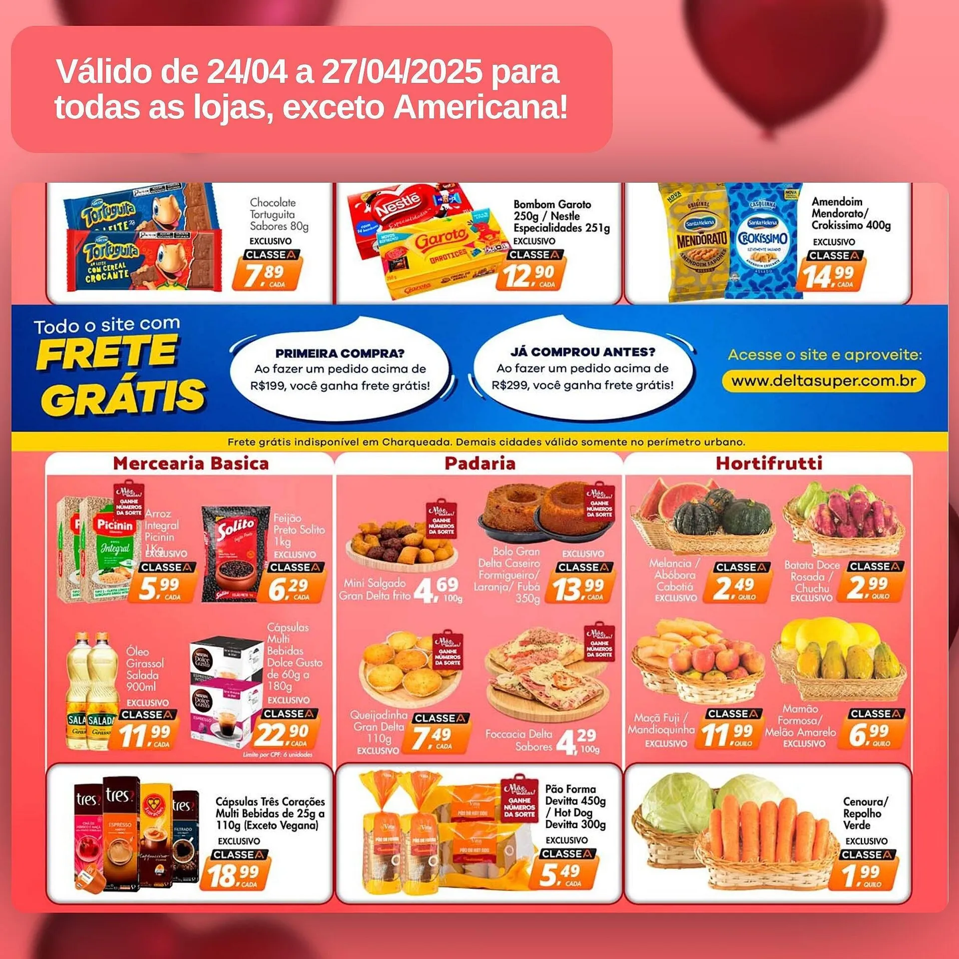 Encarte de Catálogo Delta Supermercados 24 de abril até 27 de abril 2025 - Pagina 4