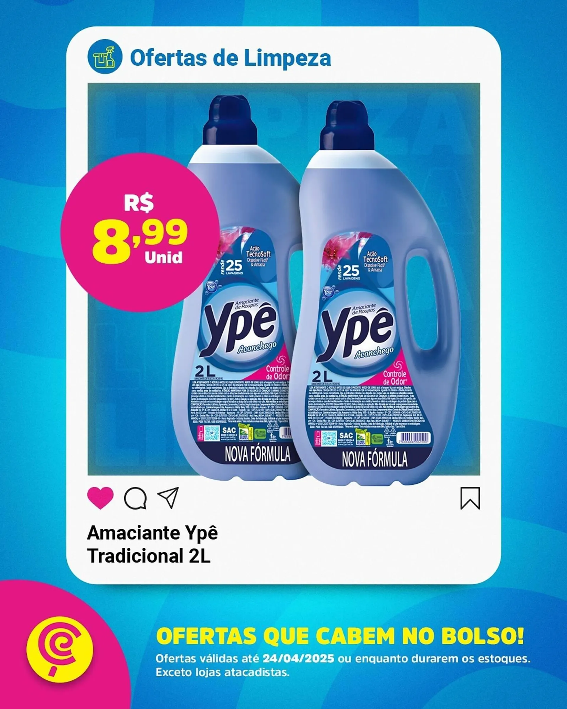 Encarte de Catálogo Comercial Esperança 21 de abril até 24 de abril 2025 - Pagina 3