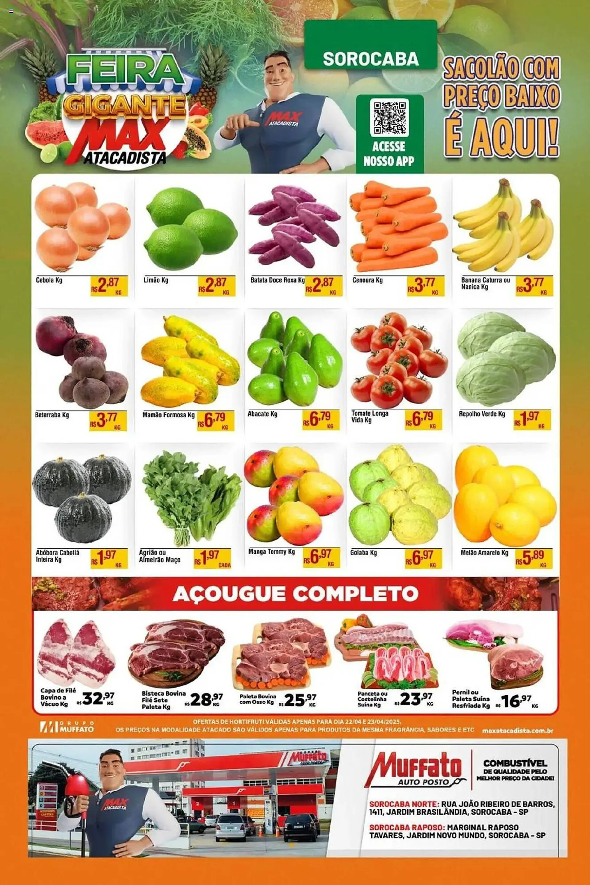 Encarte de Catálogo Max Atacadista 22 de abril até 23 de abril 2025 - Pagina 1