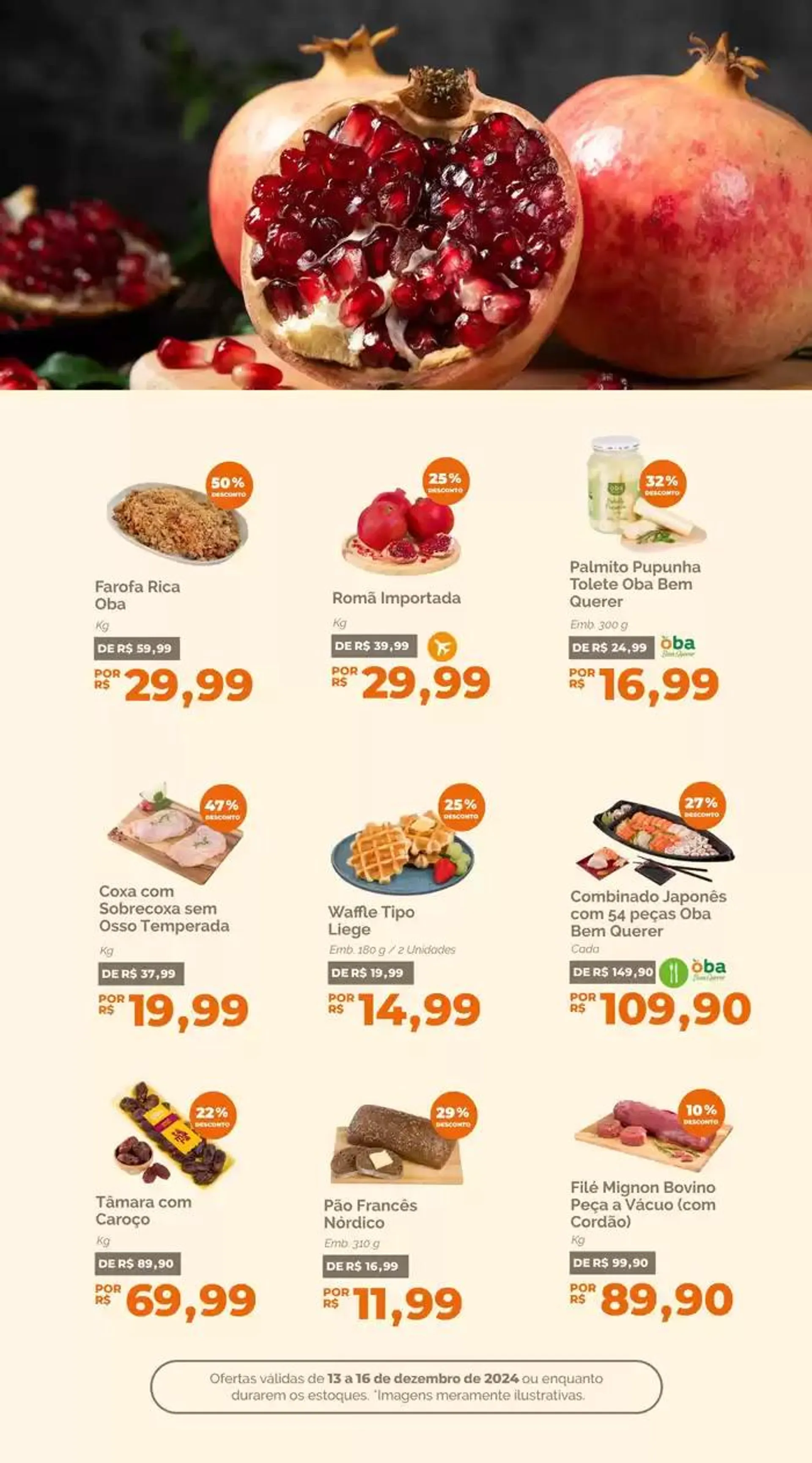 Encarte de Ofertas Oba Hortifruti 13 de dezembro até 16 de dezembro 2024 - Pagina 6