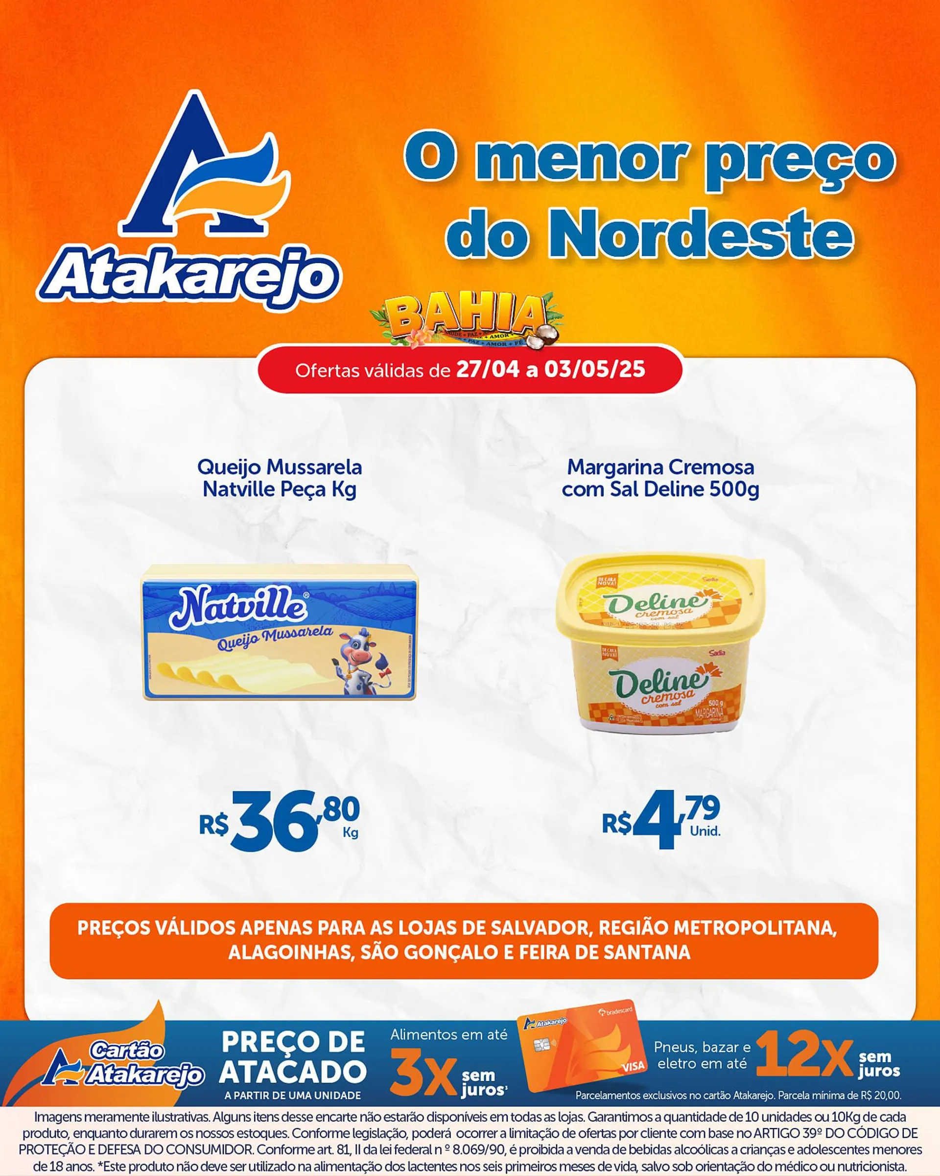 Encarte de Catálogo Atakarejo 27 de abril até 3 de maio 2025 - Pagina 4