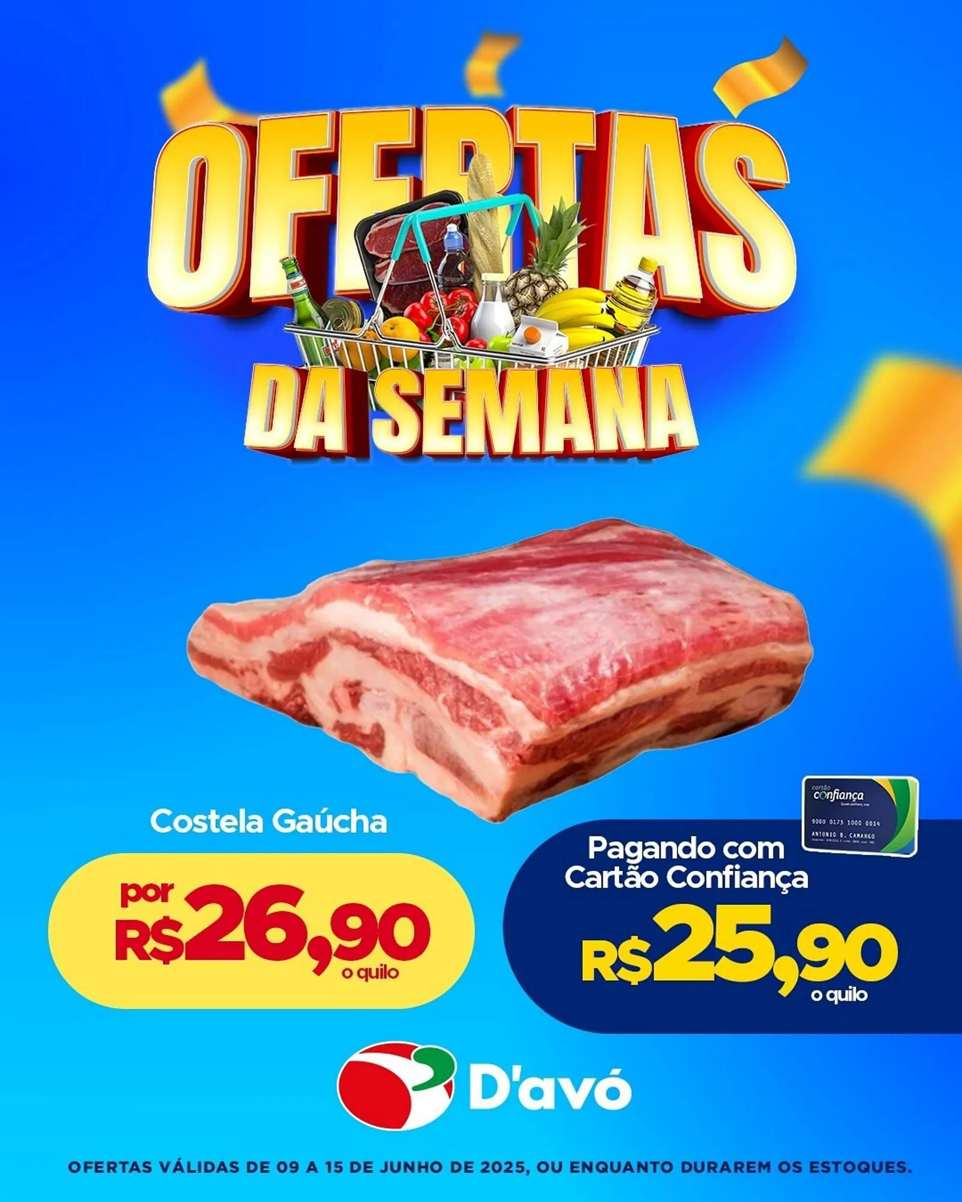 Encarte de Catálogo D'avó Supermercado 9 de junho até 15 de junho 2025 - Pagina 1