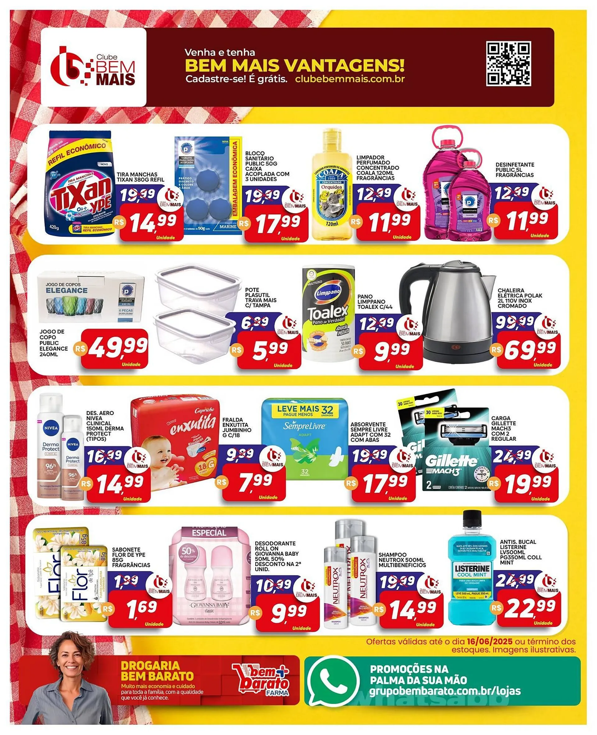 Encarte de Catálogo Supermercado Bem Barato 10 de junho até 16 de junho 2025 - Pagina 4