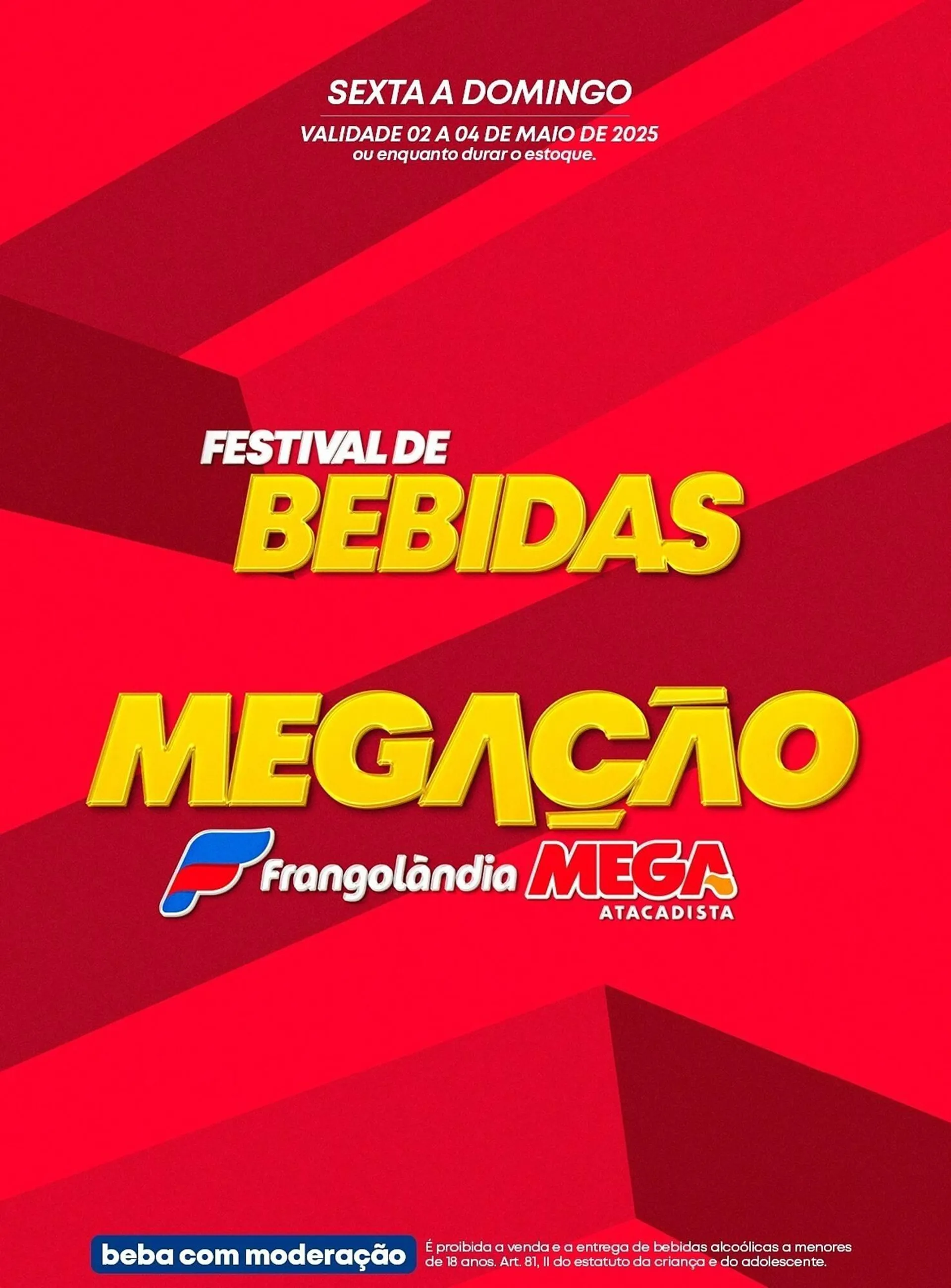 Encarte de Ofertas Frangolândia 1 de maio até 4 de maio 2025 - Pagina 1