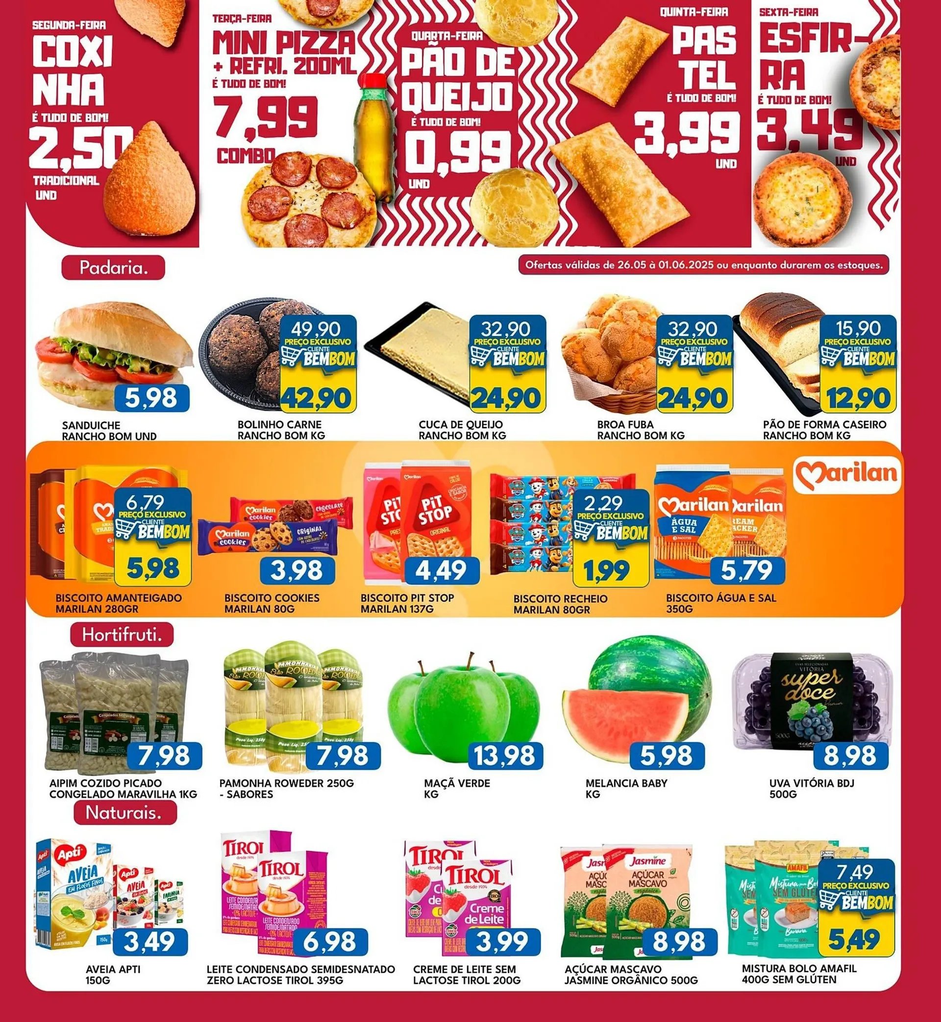 Encarte de Catálogo Rancho Bom Supermercados 26 de maio até 1 de junho 2025 - Pagina 4