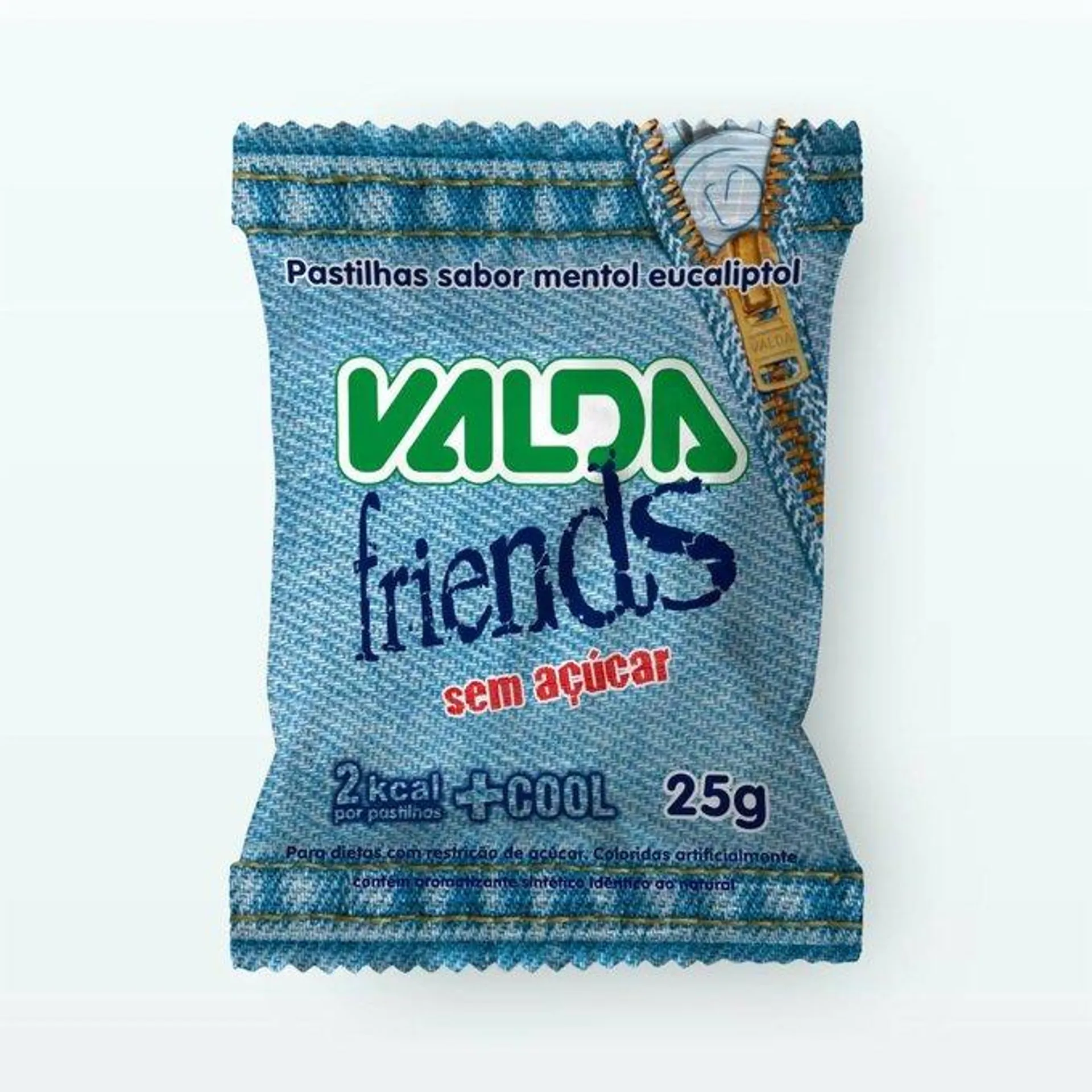 Pastilhas Valda Friends Sem Açúcar 25g