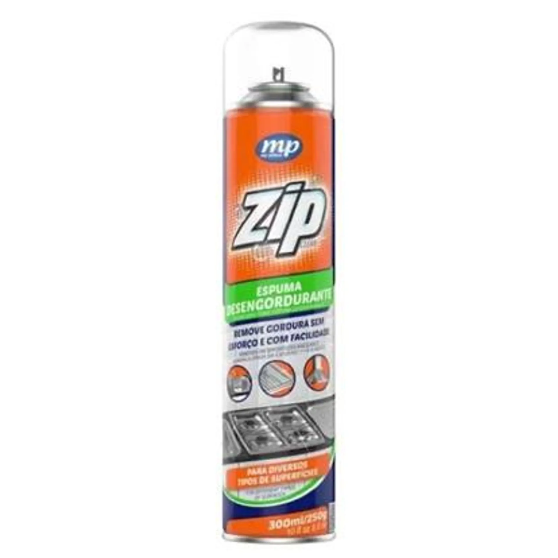 Desengordurante em Spray 300ml 1 UN Zip