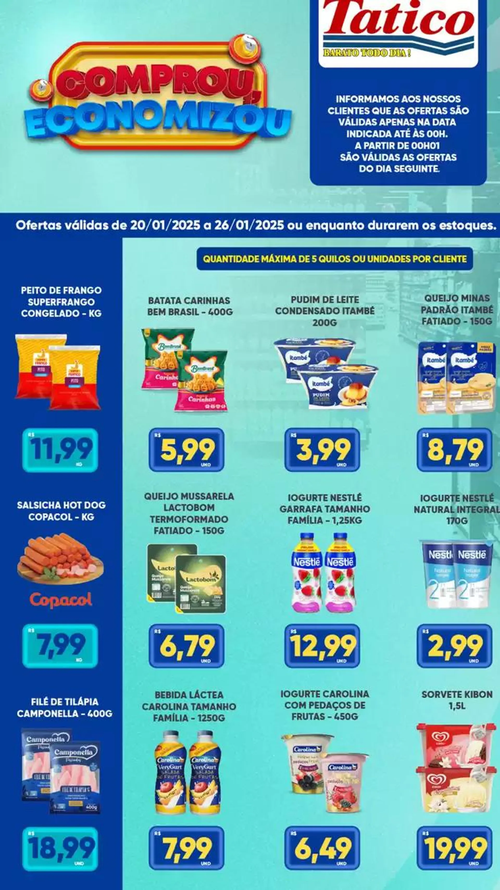 Ofertas e promoções atuais - 1