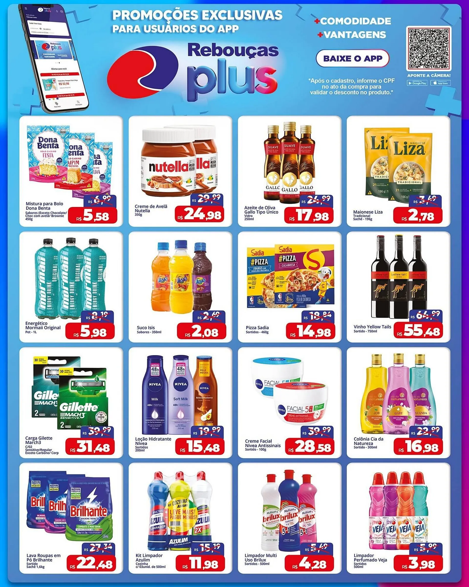 Encarte de Catálogo Rebouças Supermercados 15 de maio até 28 de maio 2025 - Pagina 4