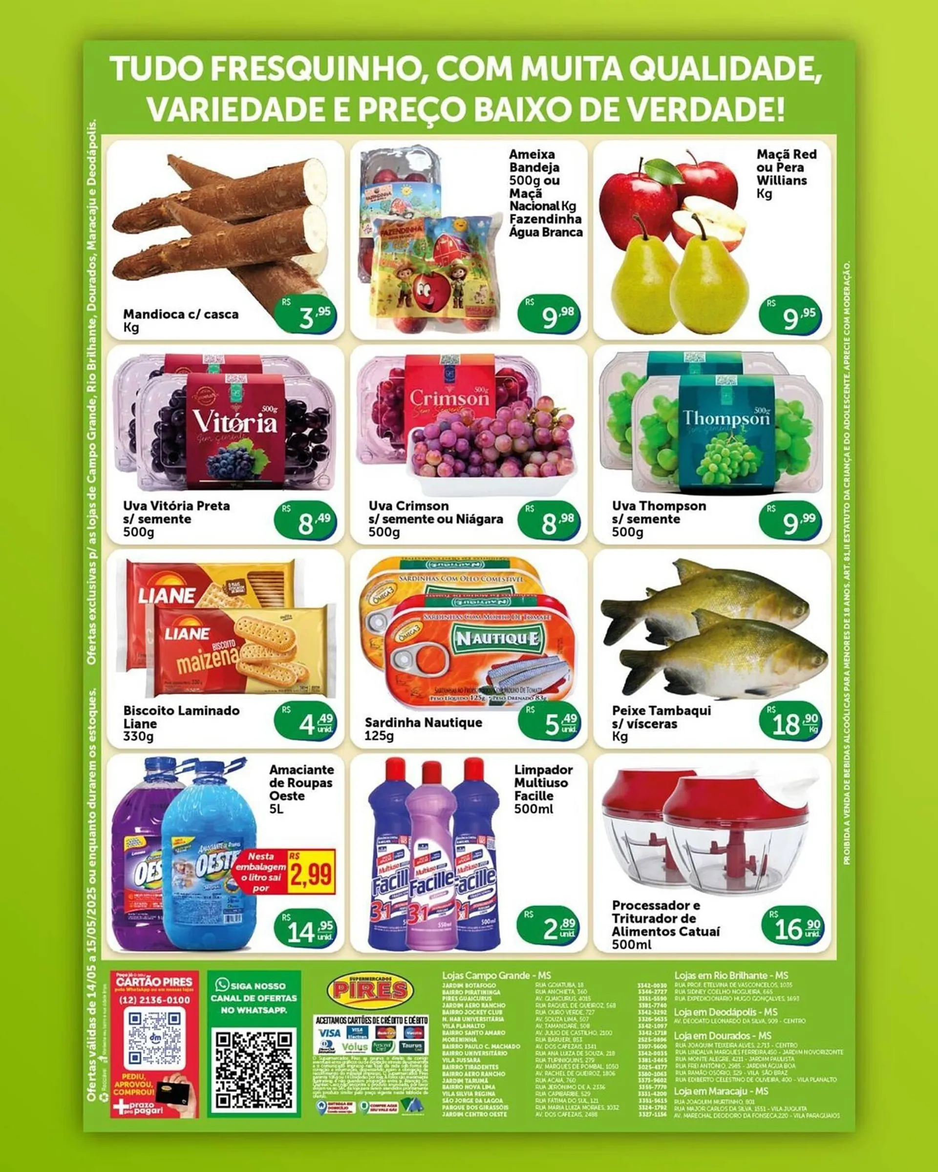Encarte de Catálogo Pires 14 de maio até 15 de maio 2025 - Pagina 2