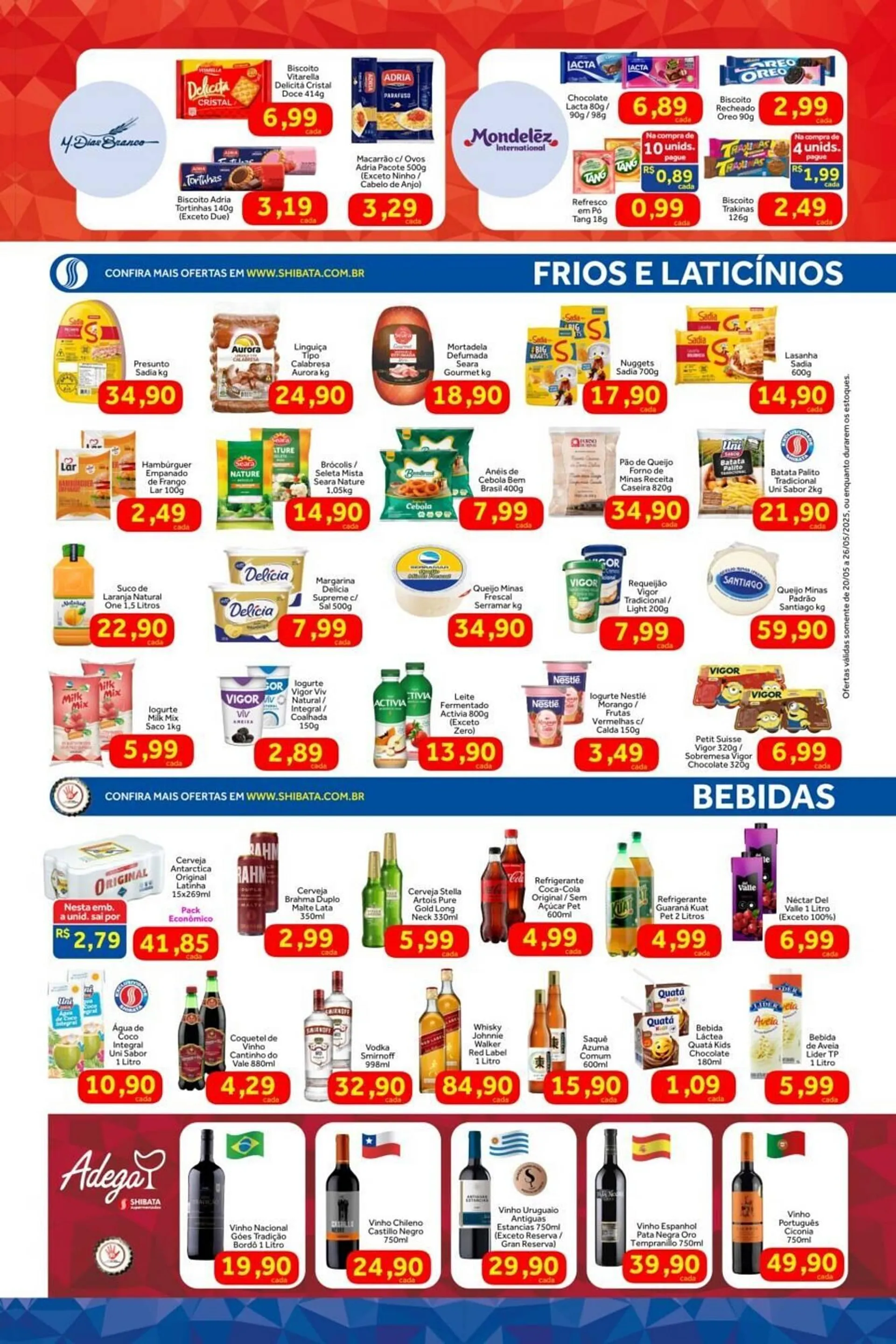 Encarte de Catálogo Shibata Supermercados 20 de maio até 26 de maio 2025 - Pagina 3