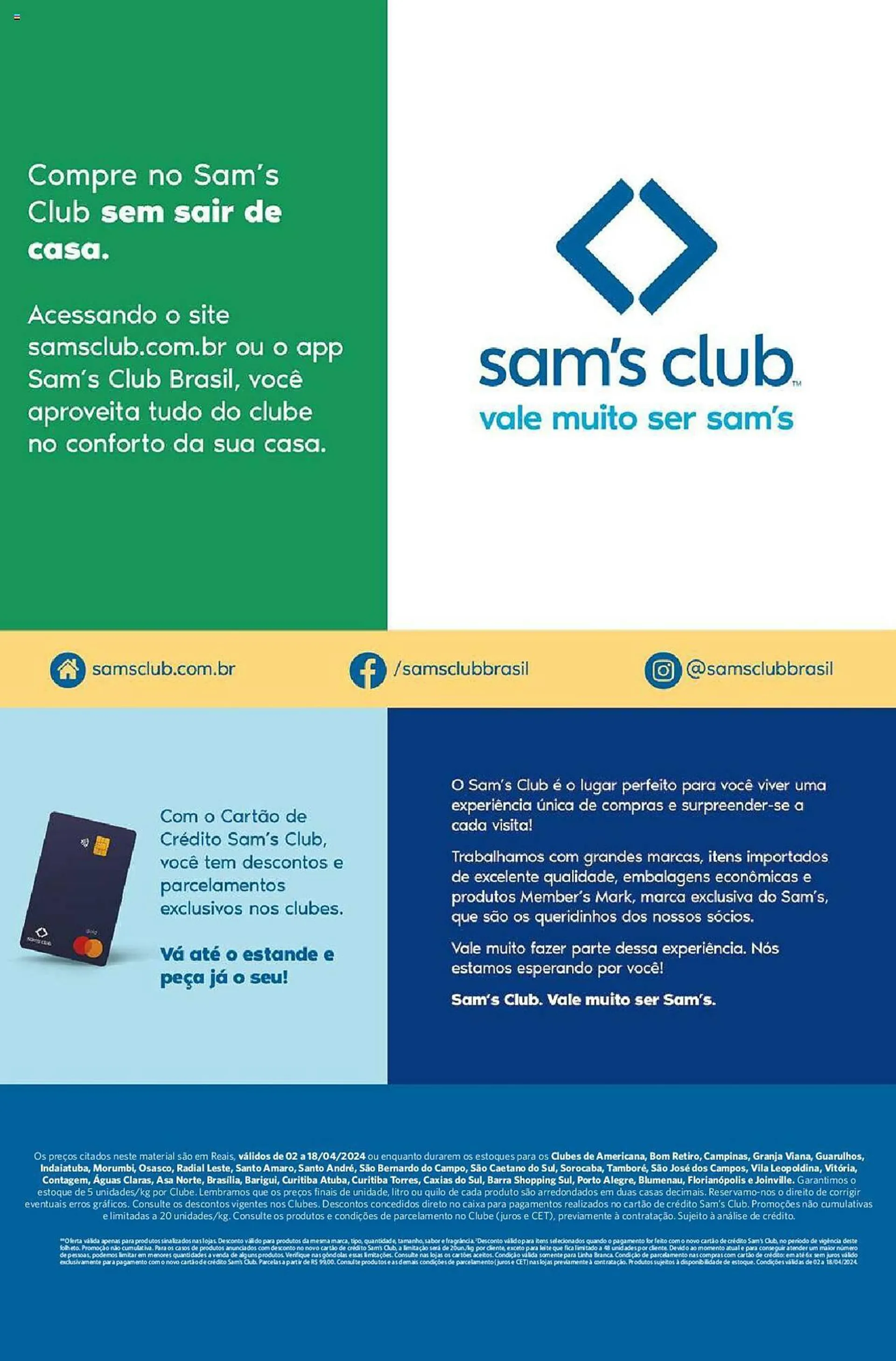 Encarte de Catálogo Sam's Club 2 de abril até 18 de abril 2024 - Pagina 11