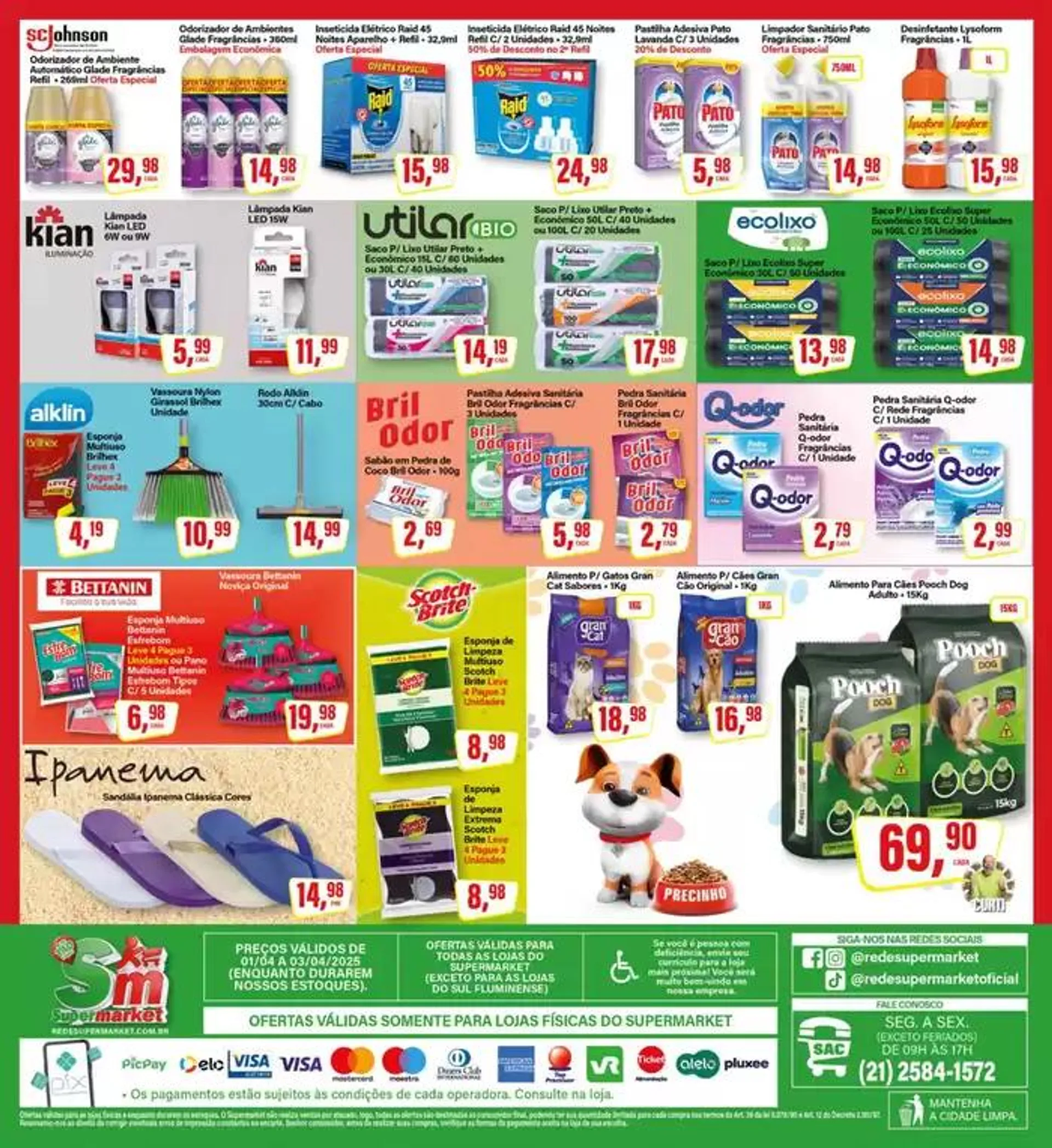 Encarte de Ofertas especiais atraentes para todos 1 de abril até 3 de abril 2025 - Pagina 17