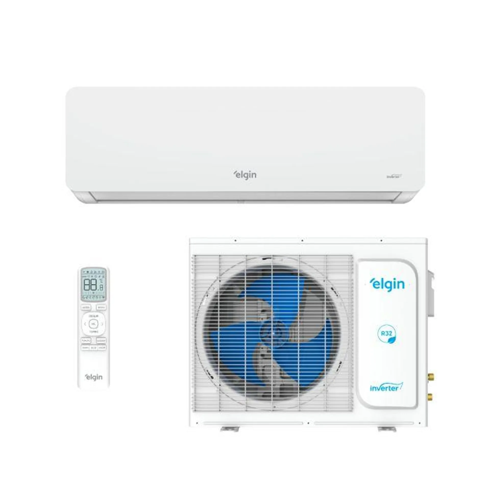 Ar Condicionado Split Inverter Hi Wall Elgin Eco Dream Wi Fi 9000 BTUs Frio HIFC09C2WACA - 220V