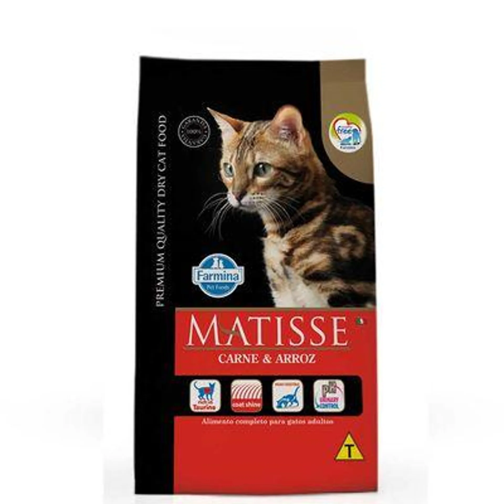 Ração Matisse Gatos Adultos Carne e Arroz 800g