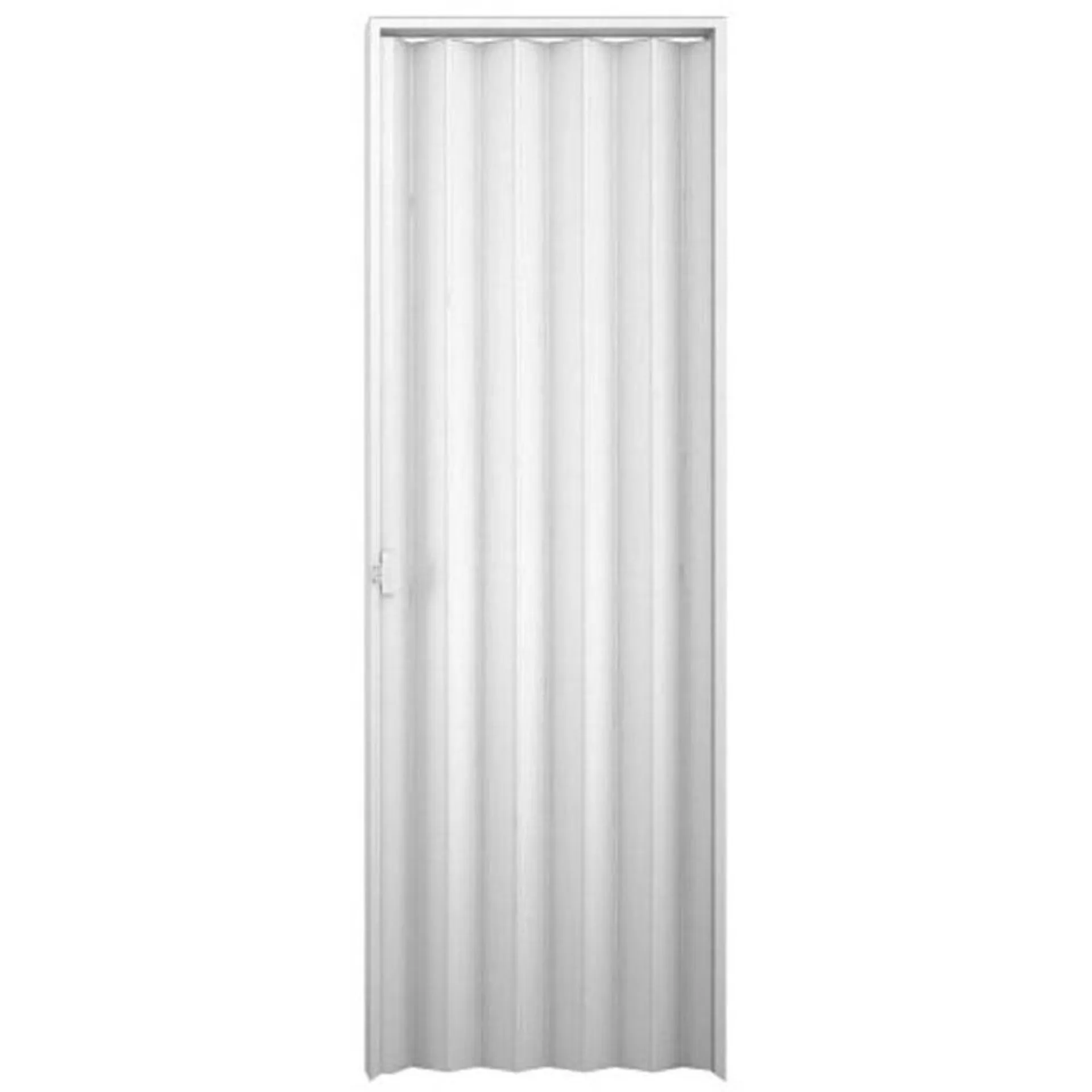 Porta Sanfonada PVC 70x210cm Branco Plasbil