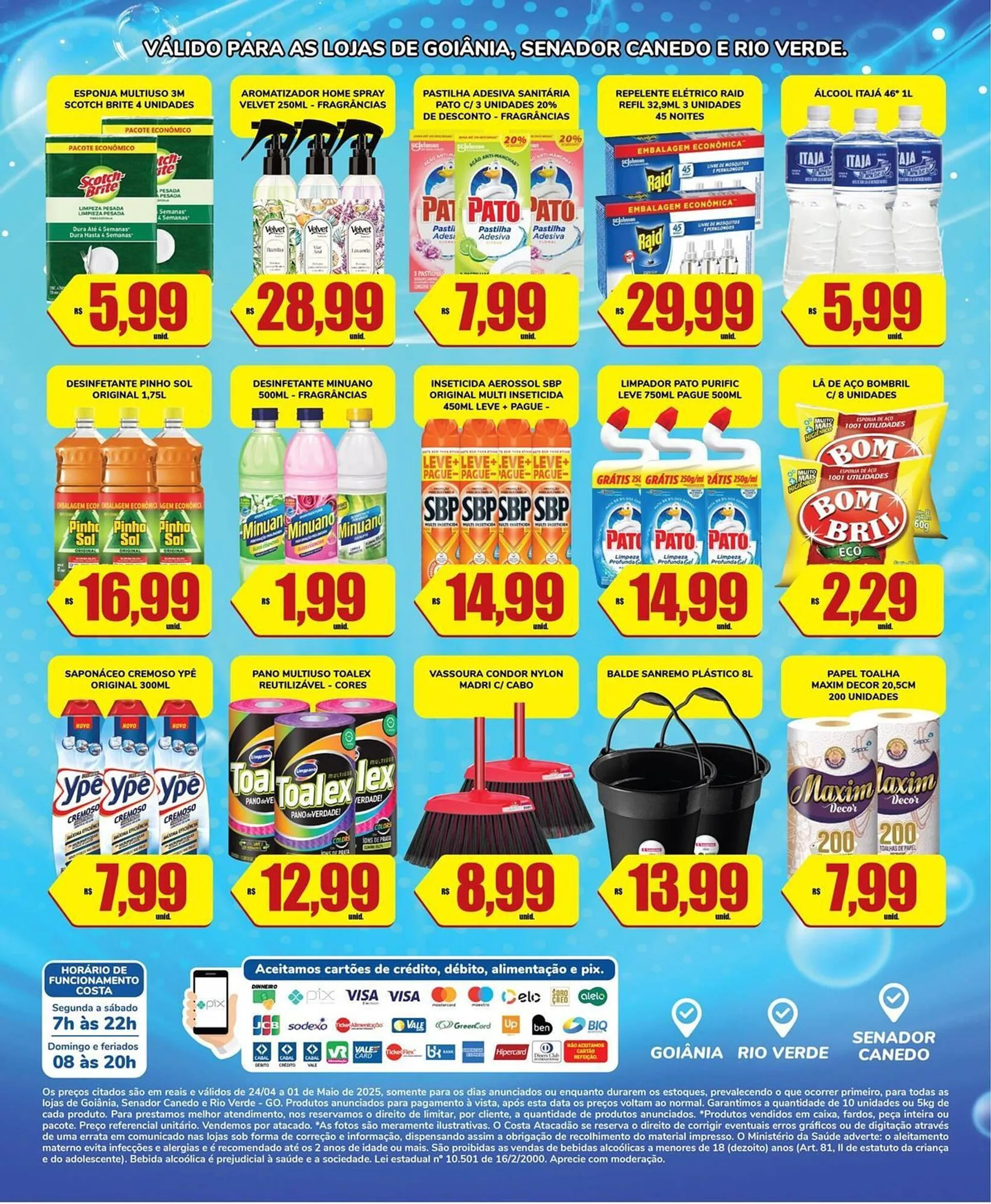 Encarte de Catálogo Costa Atacadão 24 de abril até 1 de maio 2025 - Pagina 2