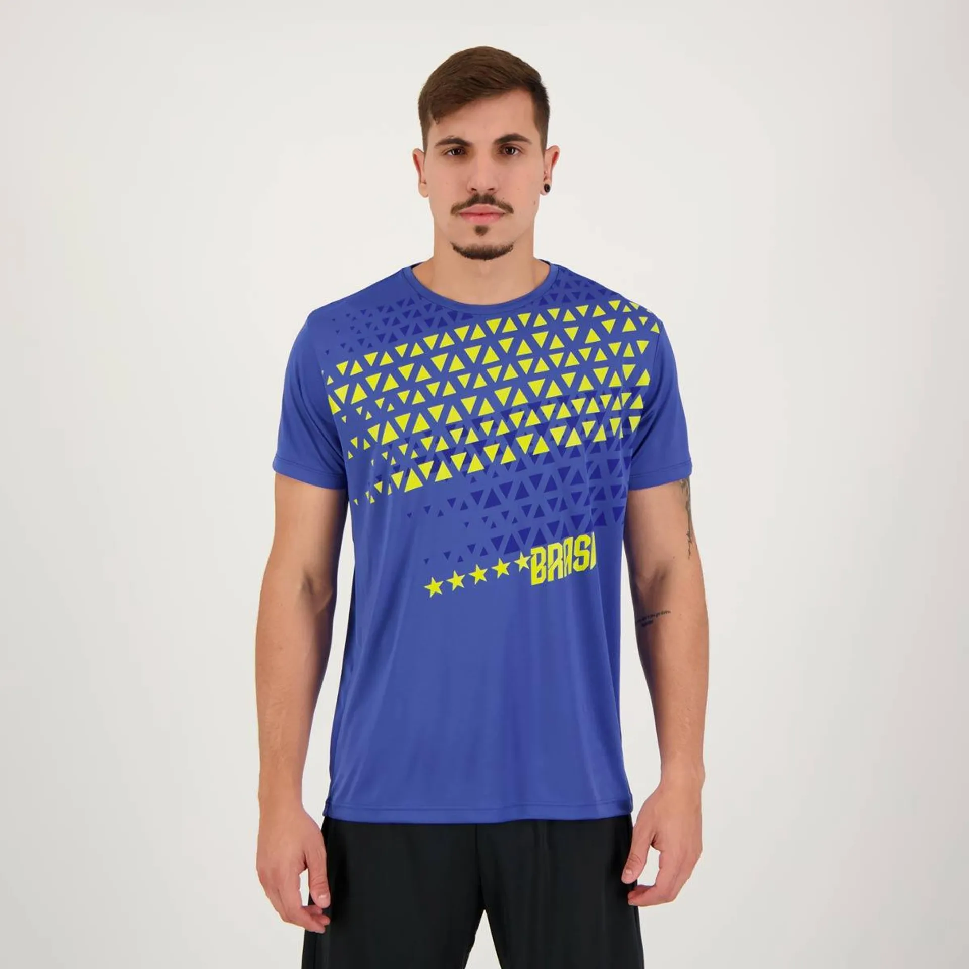 Camisa Brasil Five Star Azul