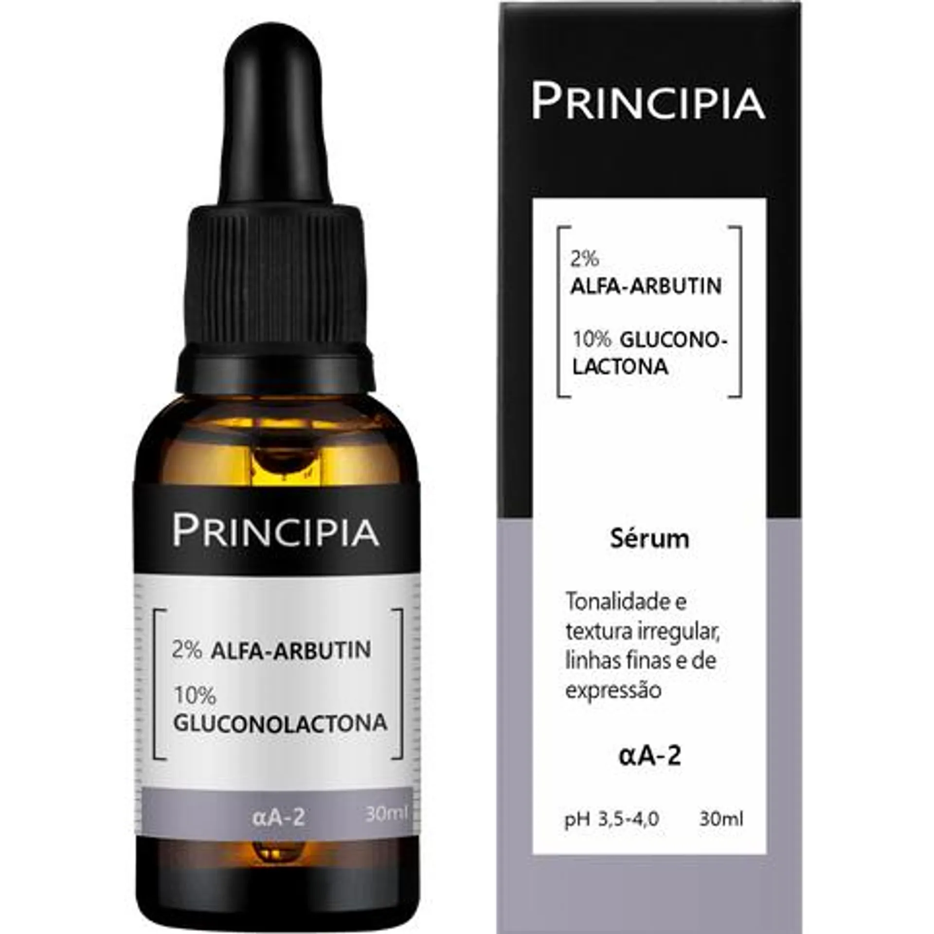 Sérum Facial Principia Aa-2 2% Alfa-arbutin + 10% Gluconolactone 30ml