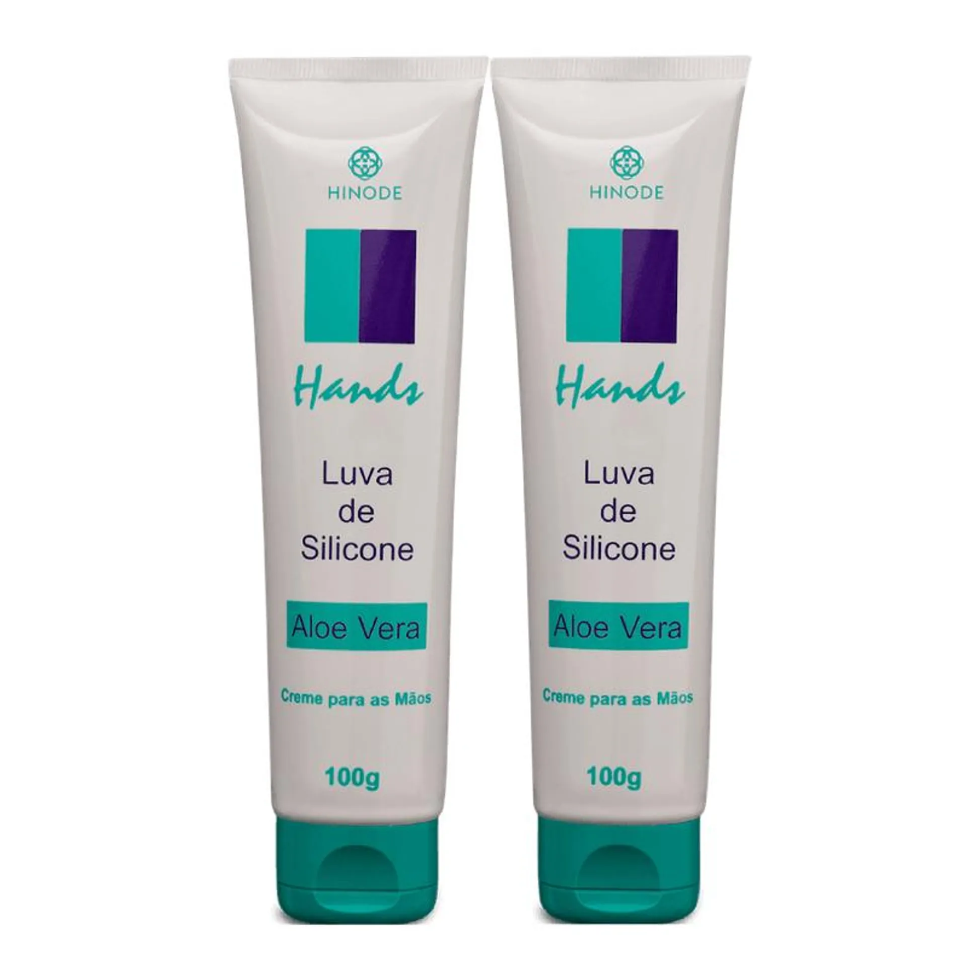 Kit 2 Luvas De Silicone Creme Para As Mãos Hands 100g