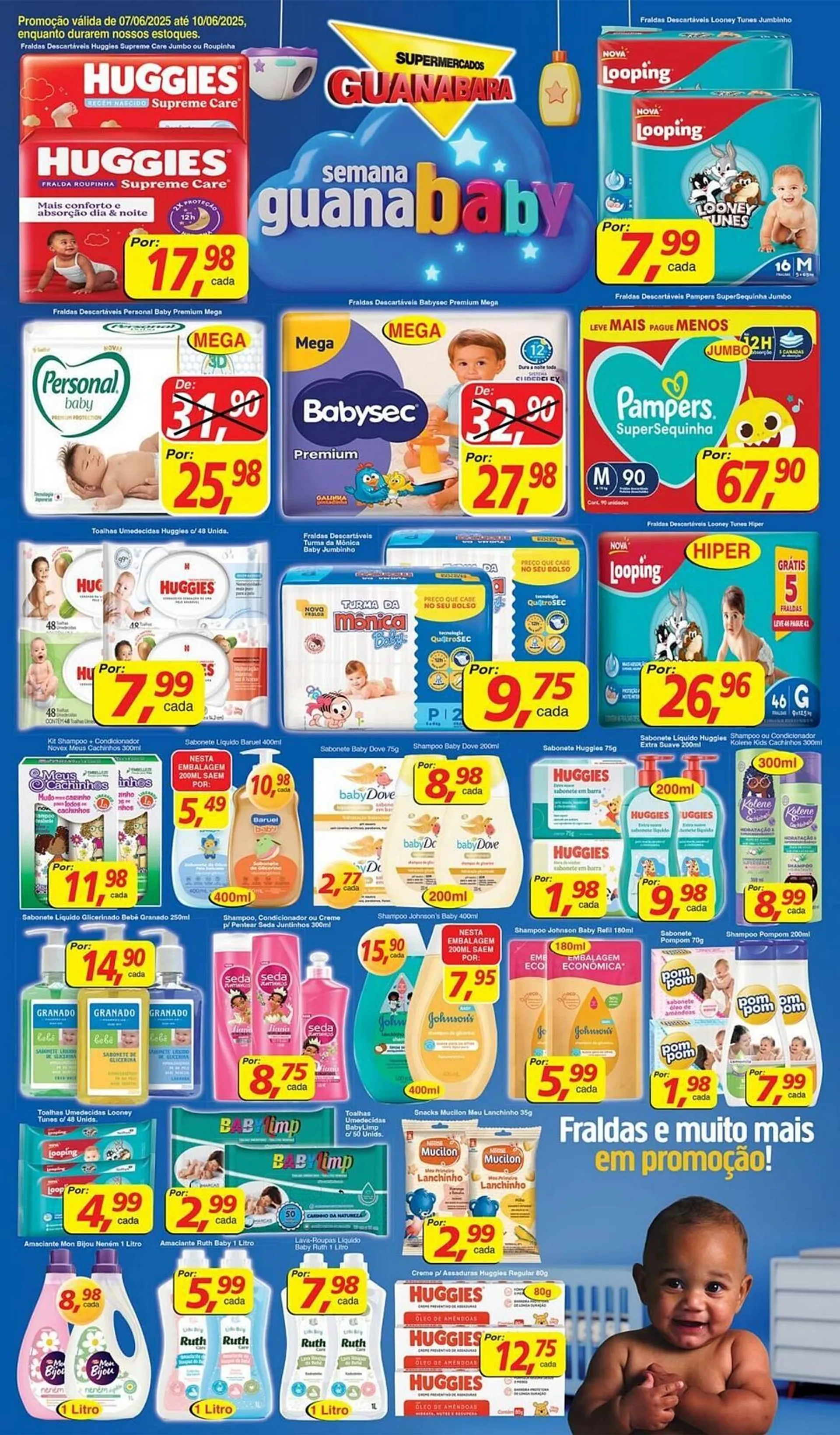 Encarte de Catálogo Supermercados Guanabara 7 de junho até 10 de junho 2025 - Pagina 12