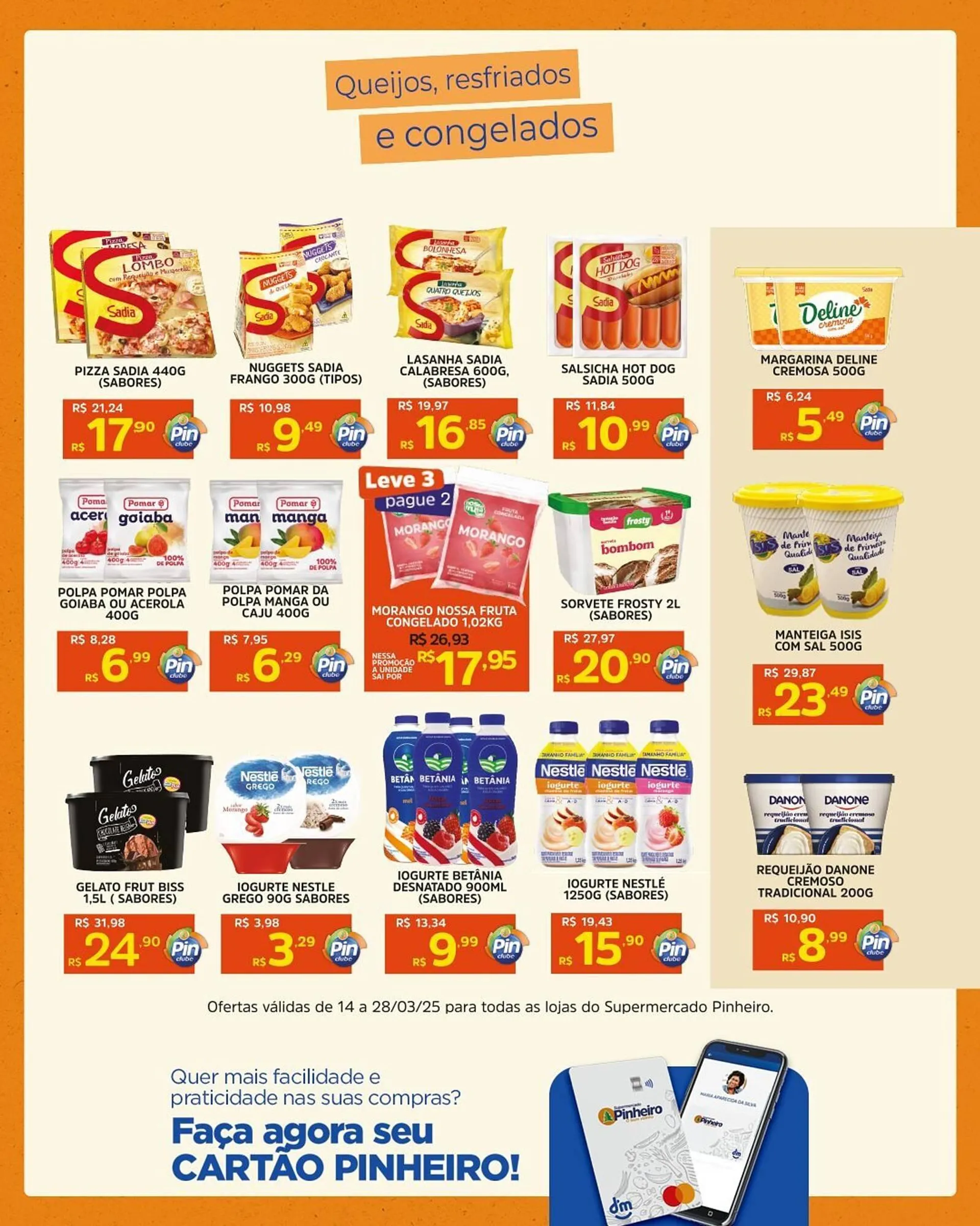 Encarte de Catálogo Pinheiro Supermercado 17 de março até 28 de março 2025 - Pagina 5