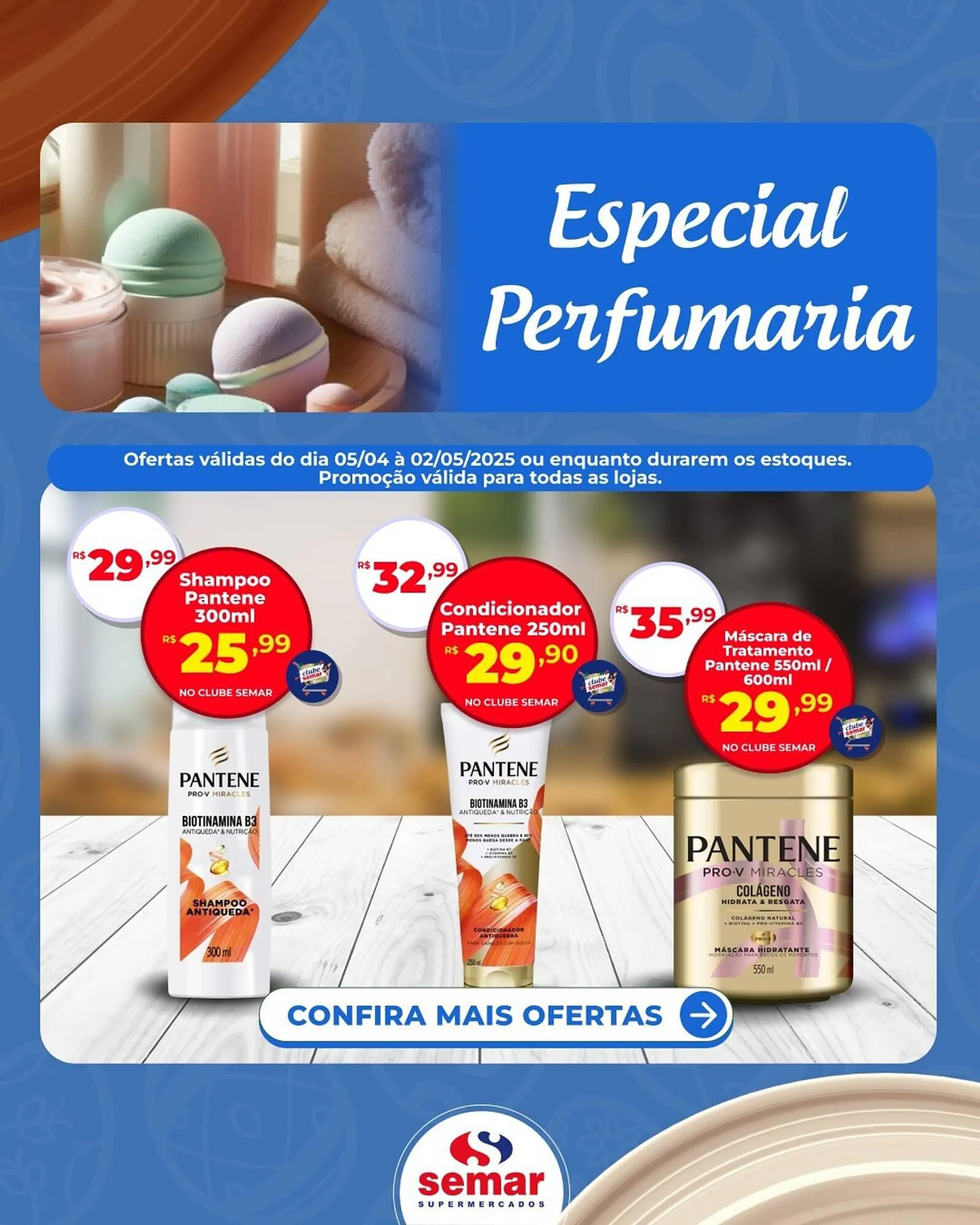 Encarte de Catálogo Semar Supermercado 28 de abril até 5 de maio 2025 - Pagina 1