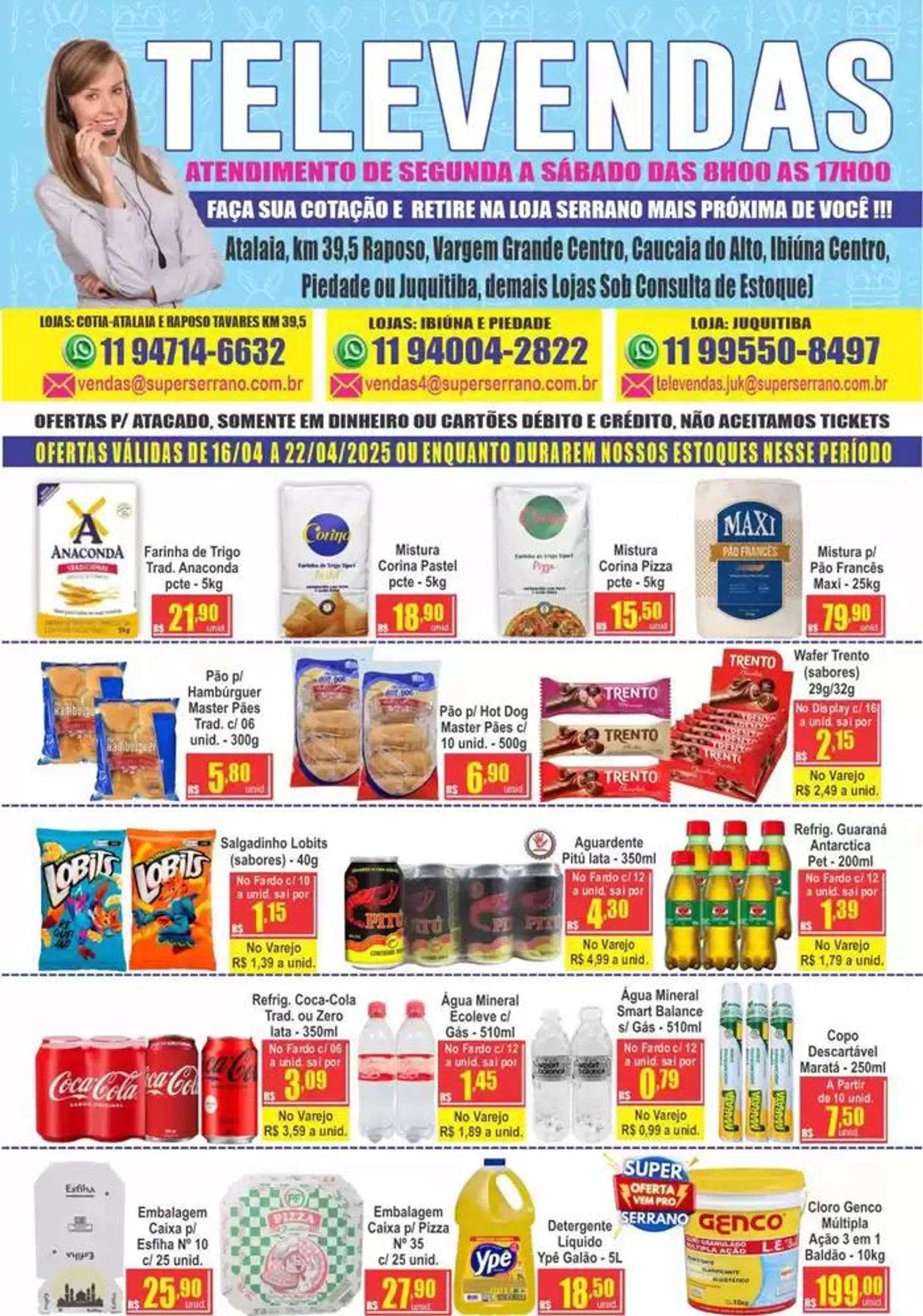 Encarte de Encarte Serrano Supermercado 16 de abril até 17 de abril 2025 - Pagina 7