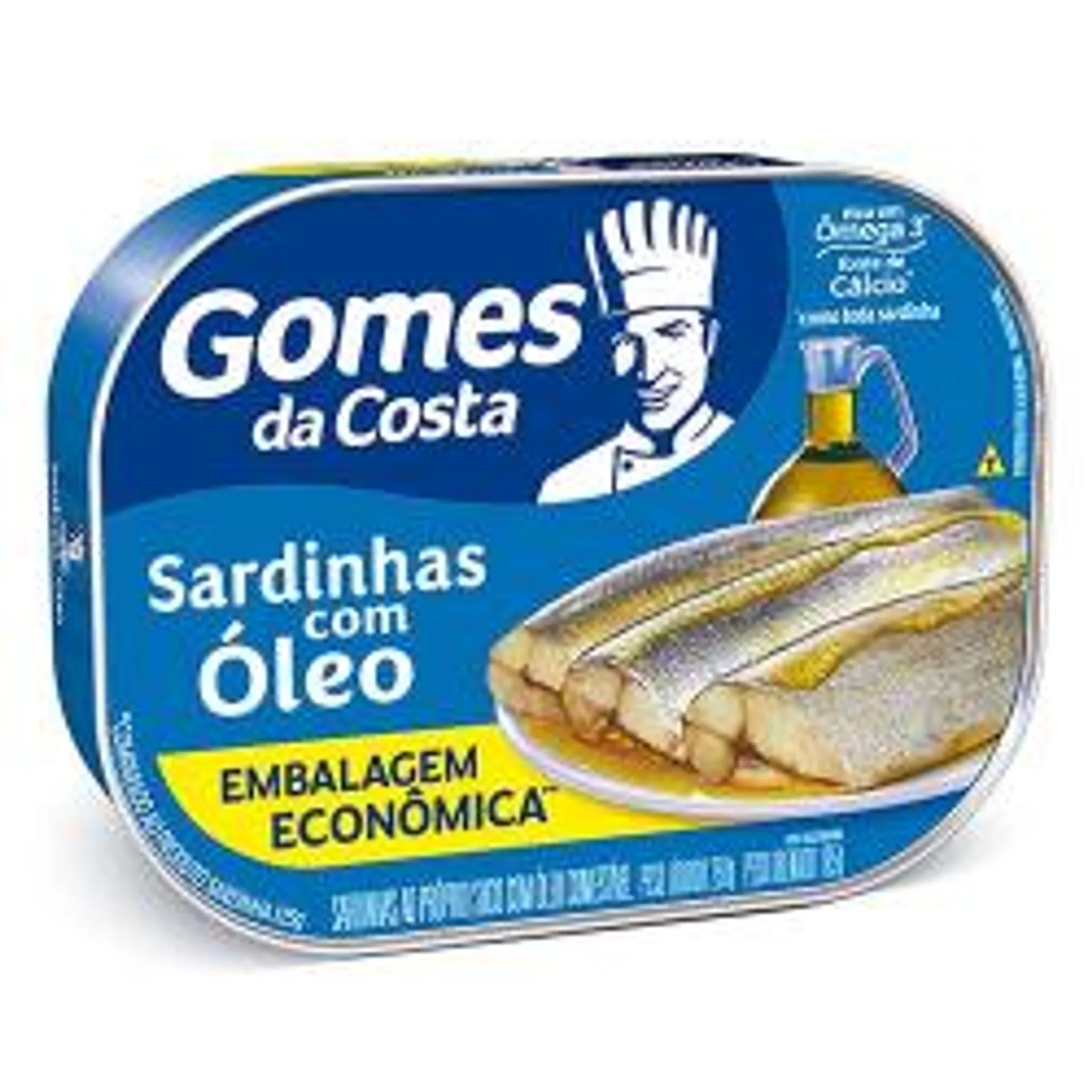 Sardinhas Gomes Da Costa Com Óleo 165g