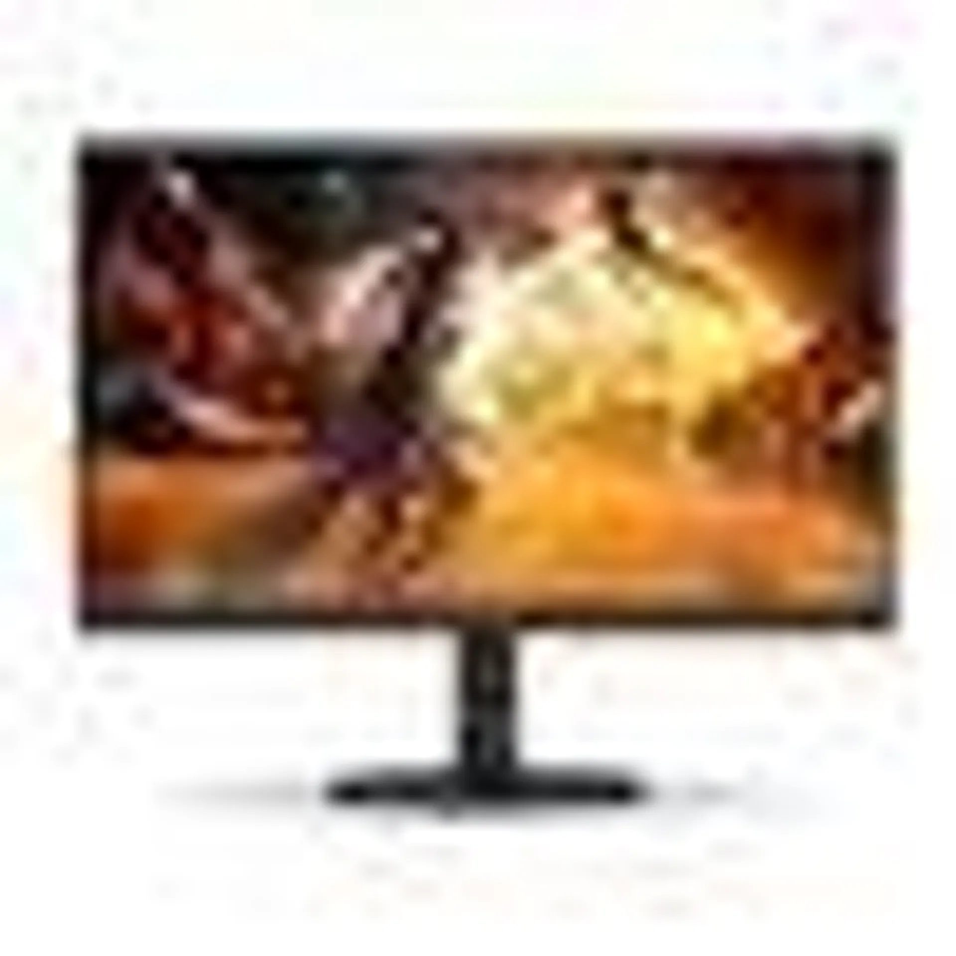 Monitor 24" Gamer AOC 24G4/P Full HD 180Hz 0,5ms IPS Ajuste de Altura Preto