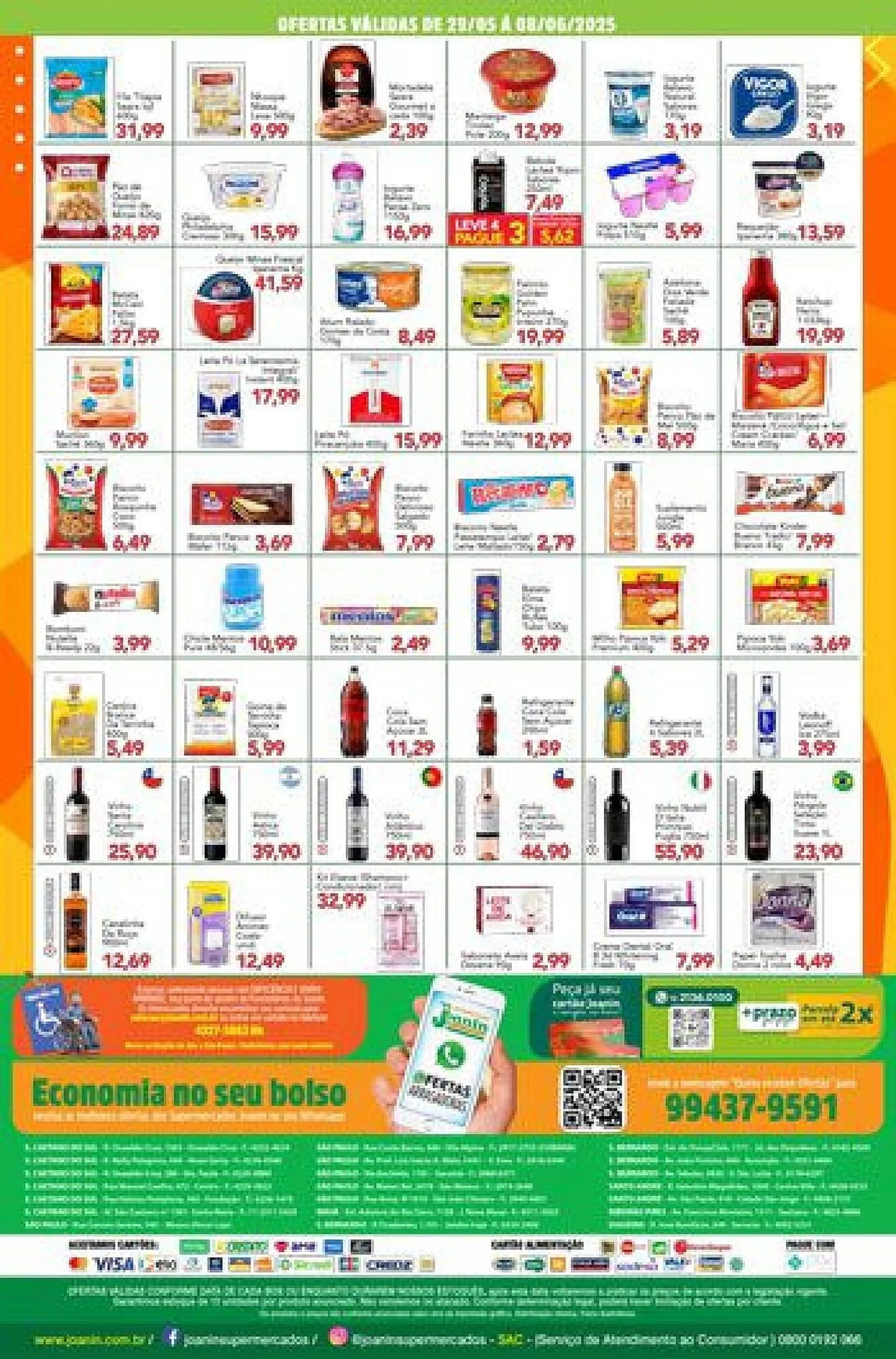 Encarte de Catálogo Supermercados Joanin 29 de maio até 8 de junho 2025 - Pagina 2