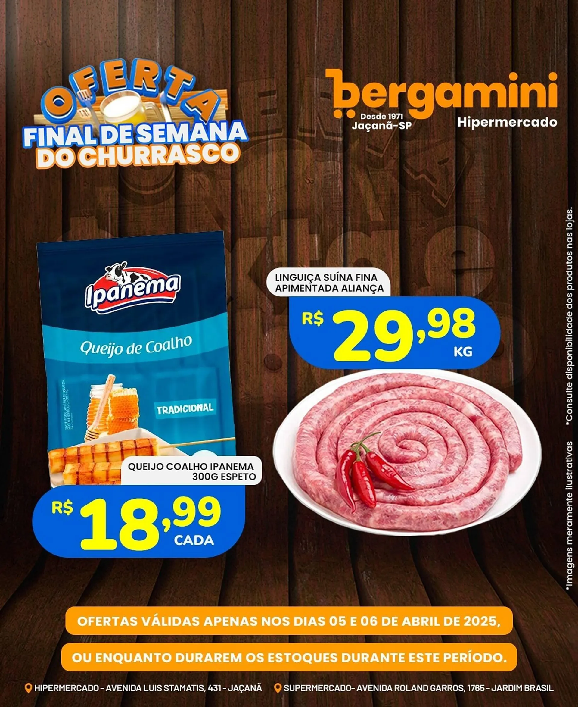 Encarte de Catálogo Supermercado Bergamini 5 de abril até 6 de abril 2025 - Pagina 3