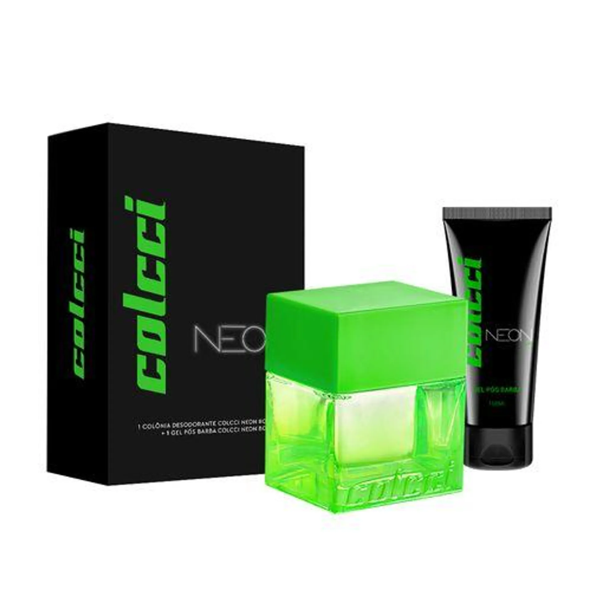 Kit Perfume Colcci Neon Boys 100ml + Gel Pós Barba 100ml