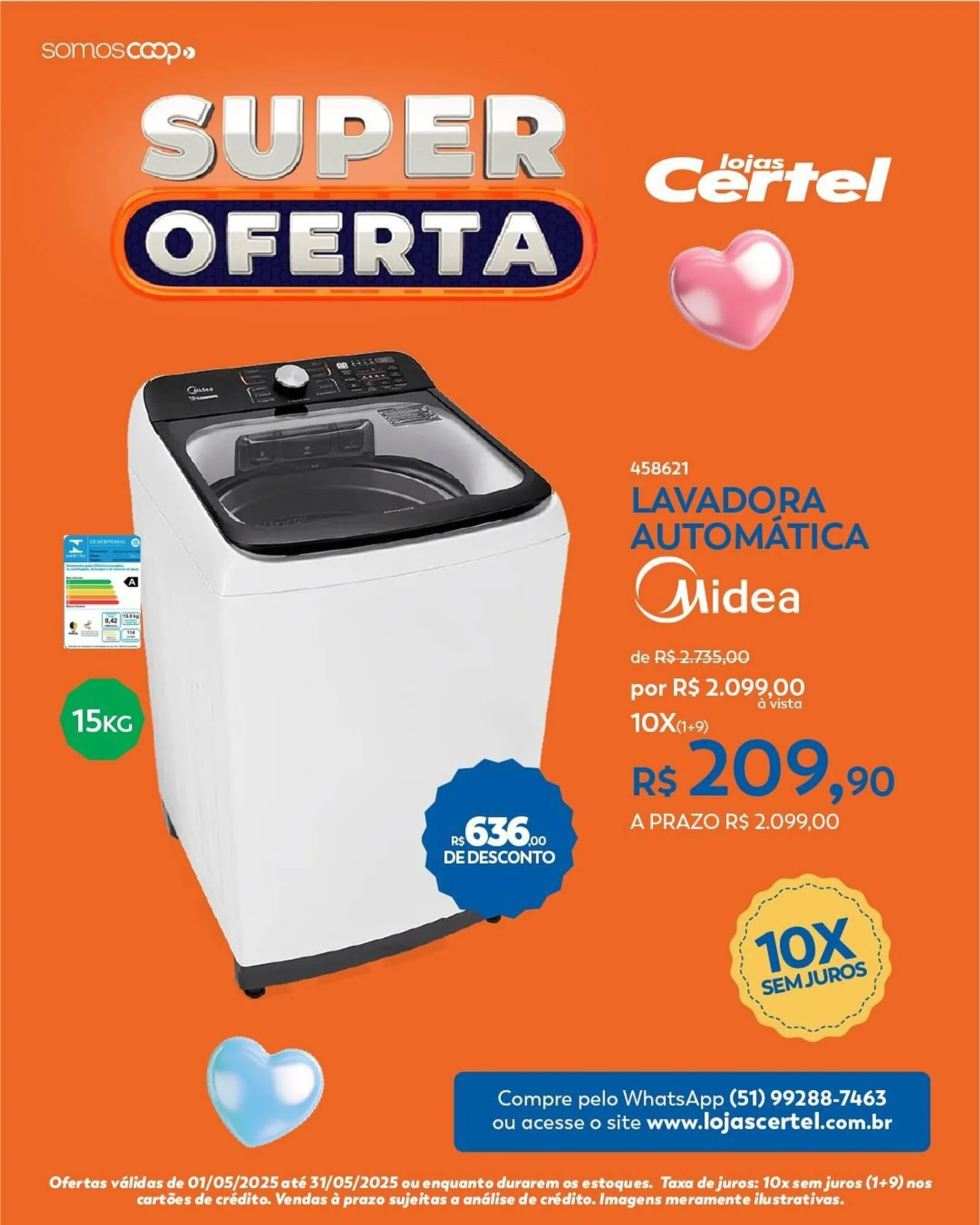 Encarte de Catálogo Lojas Certel 19 de maio até 31 de maio 2025 - Pagina 1