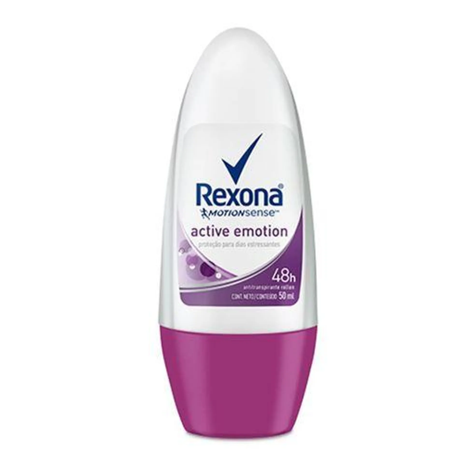 Desodorante Rexona Roll On Active Emotion Feminino 50ml