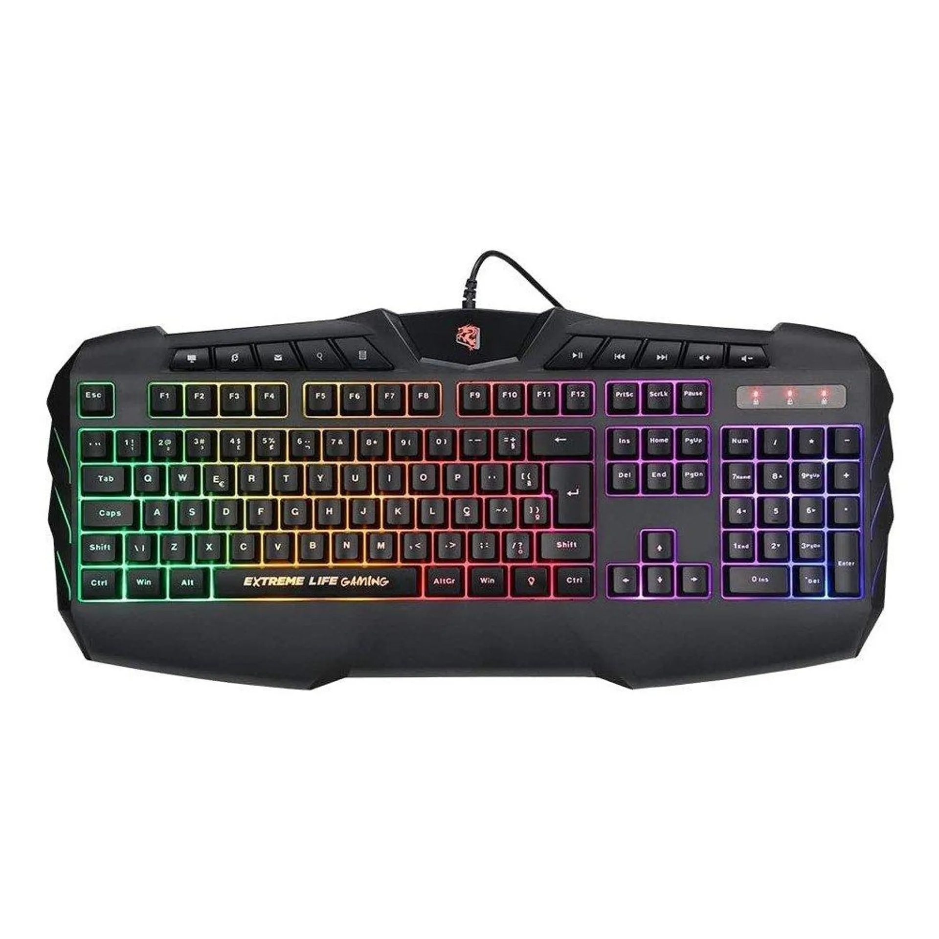 Teclado Gamer ELG Hybrid Mechanichal Pulse Fire TGHMPF