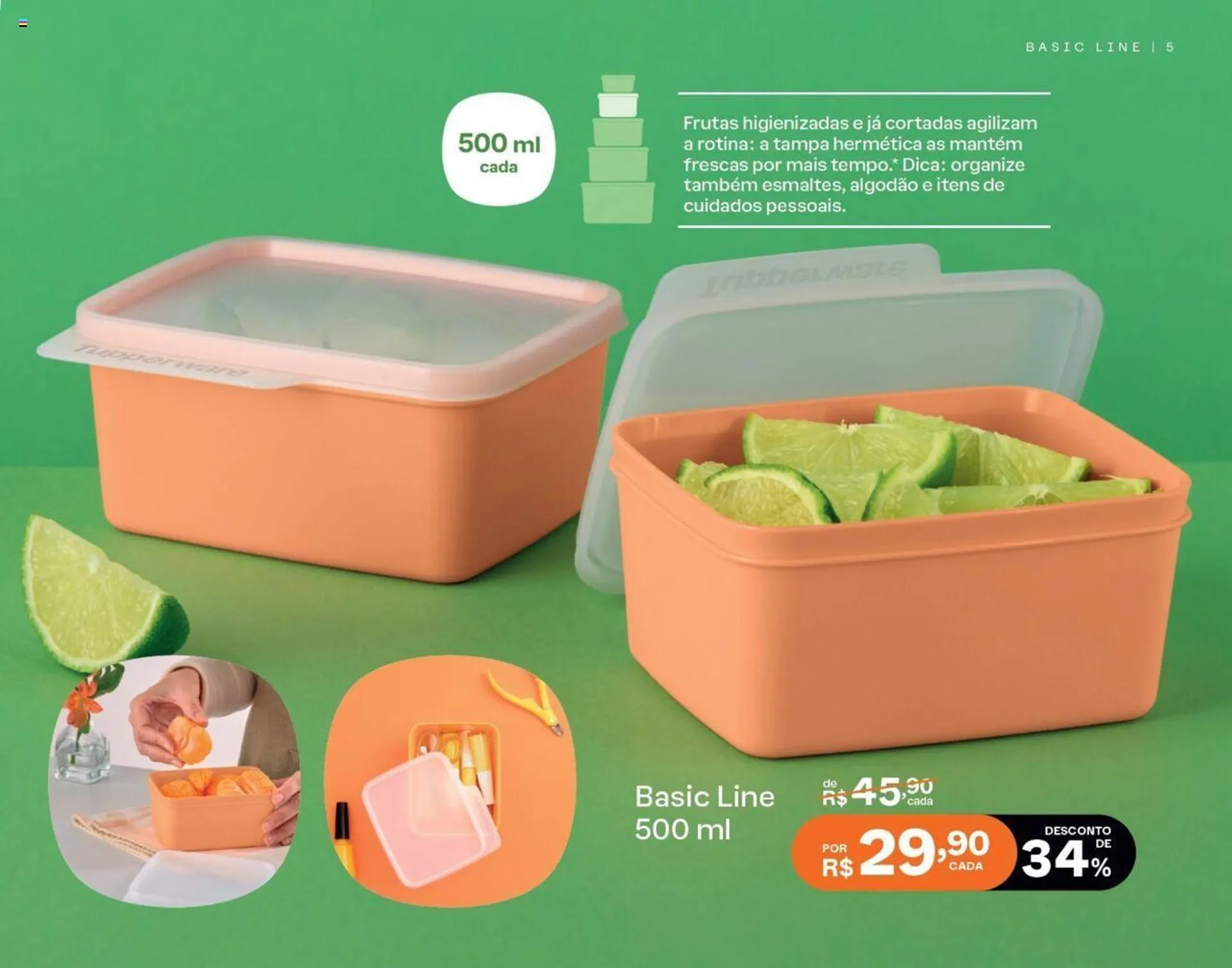 Encarte de Catálogo Tupperware 1 de julho até 31 de julho 2024 - Pagina 6