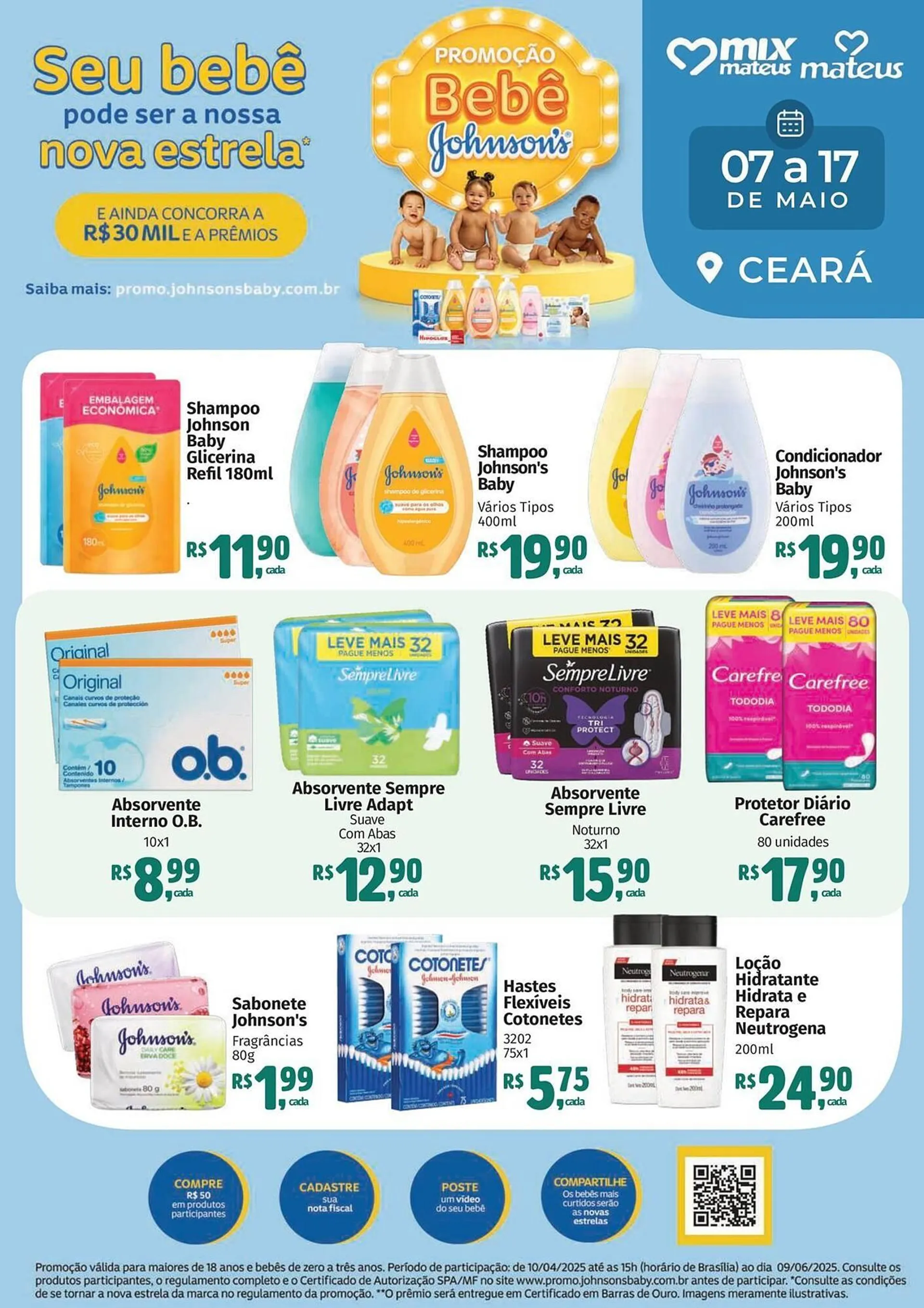 Encarte de Catálogo Supermercados Mateus 8 de maio até 17 de maio 2025 - Pagina 1
