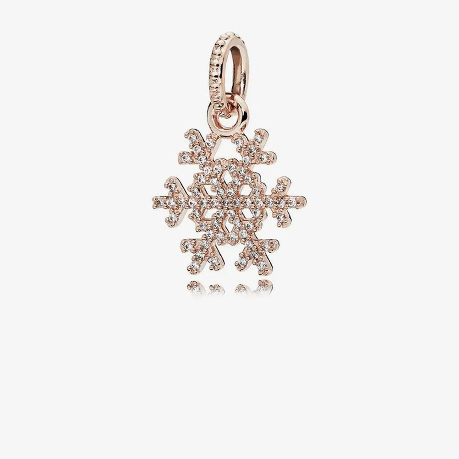 Charm Pendente Rosetm Floco De Neve