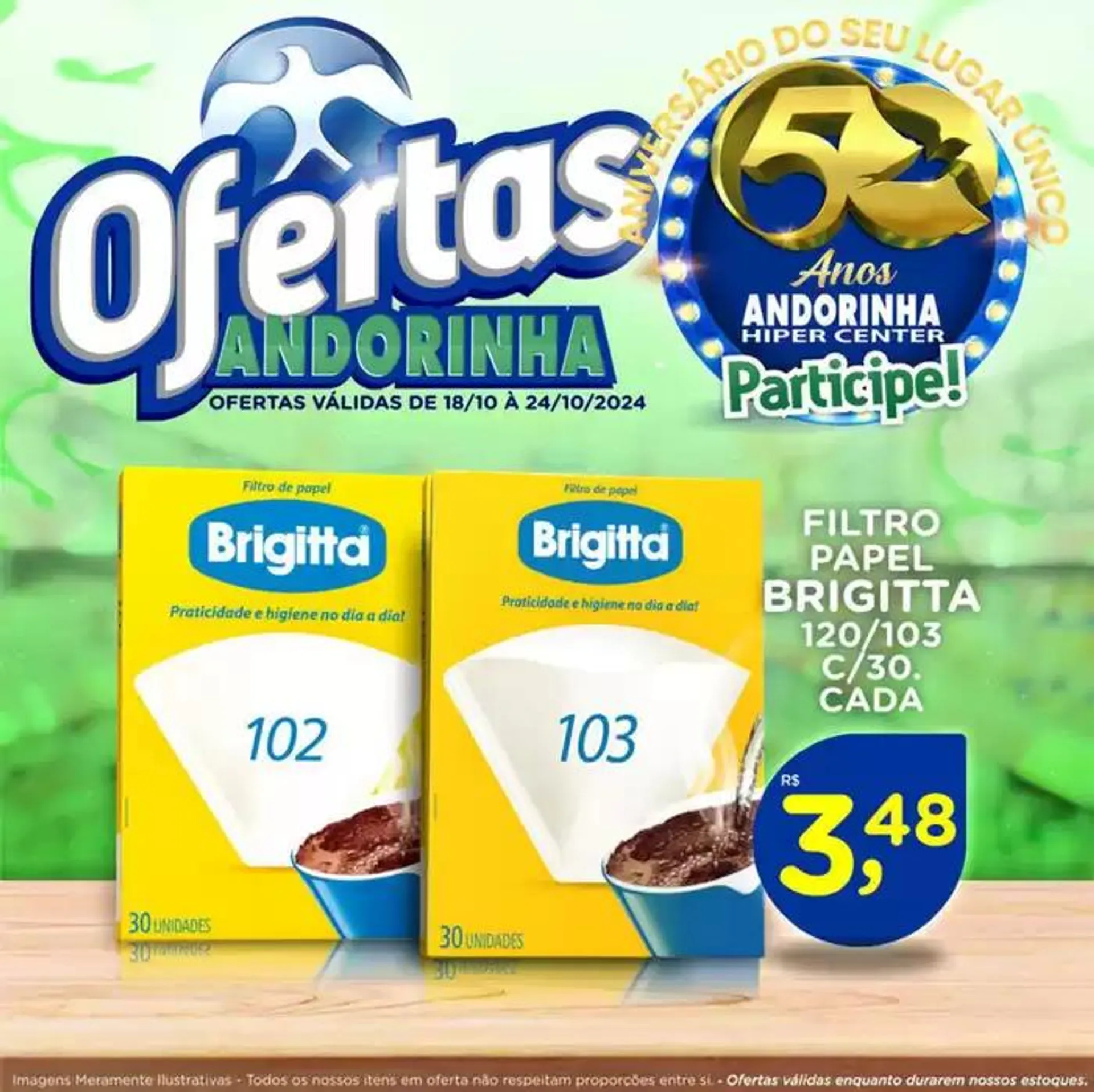 Encarte de Andorinha Hipermercado OFERTAS 18 de outubro até 24 de outubro 2024 - Pagina 55