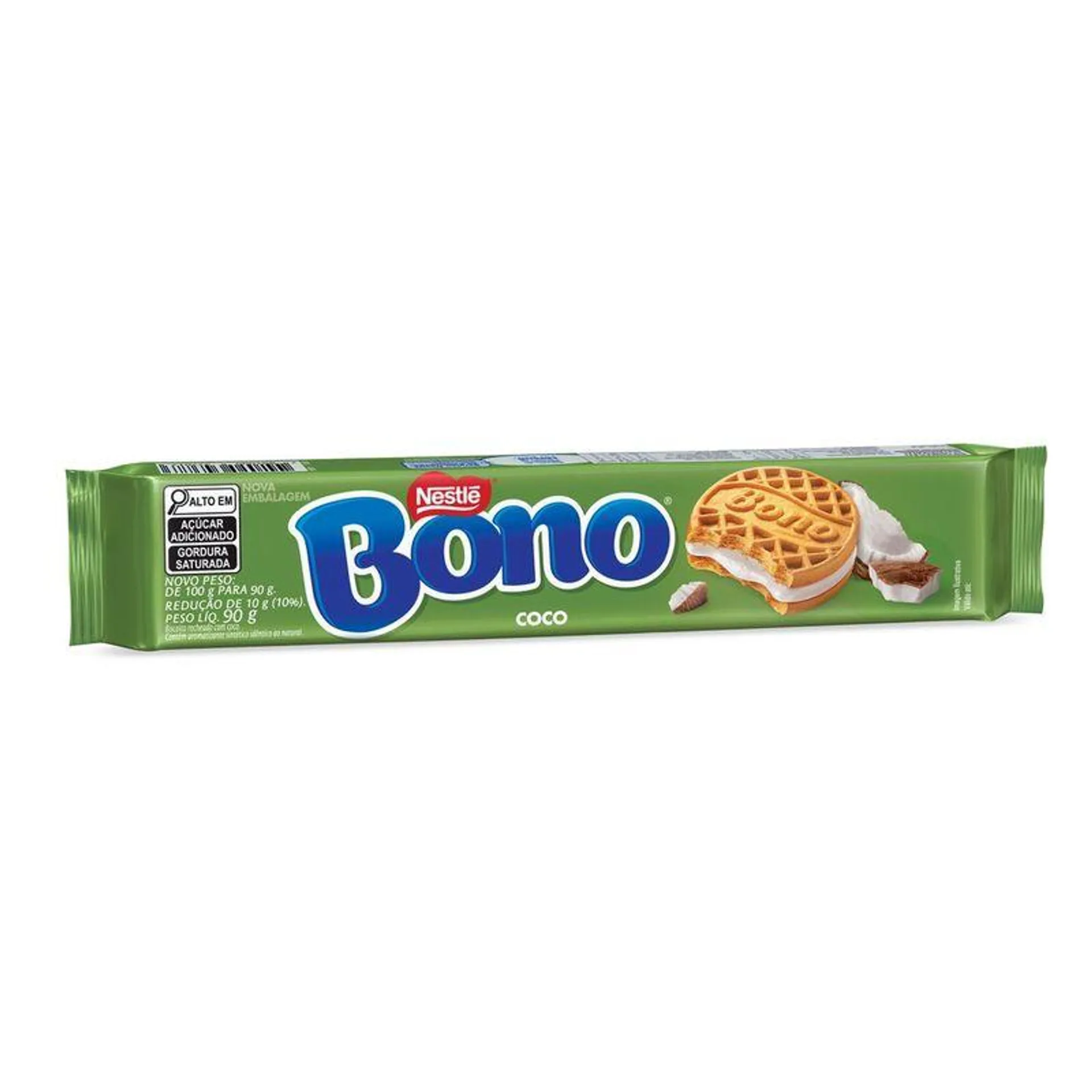 Biscoito BONO Recheado Coco 90g