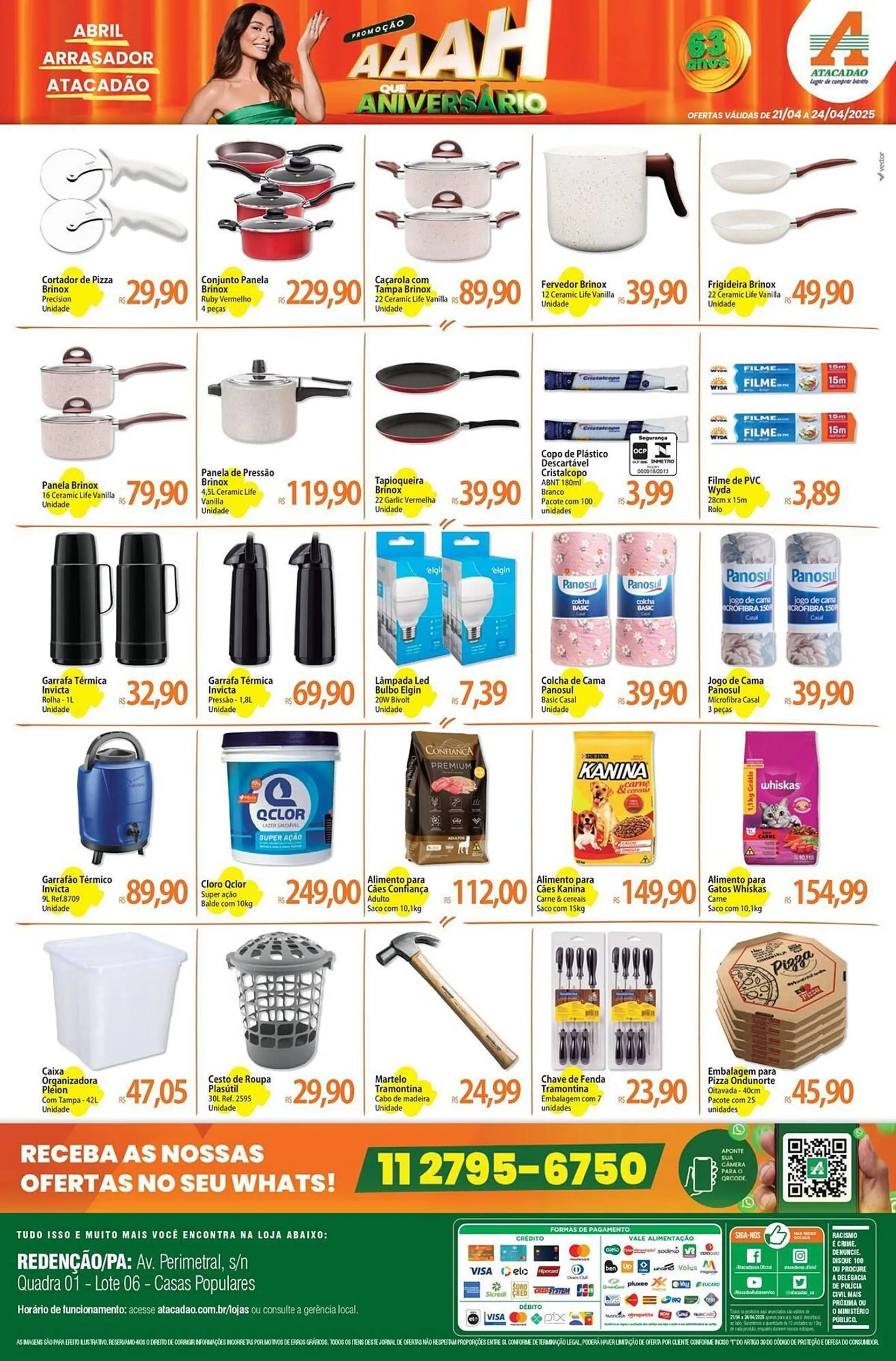 Encarte de Catálogo Atacadão 22 de abril até 24 de abril 2025 - Pagina 4