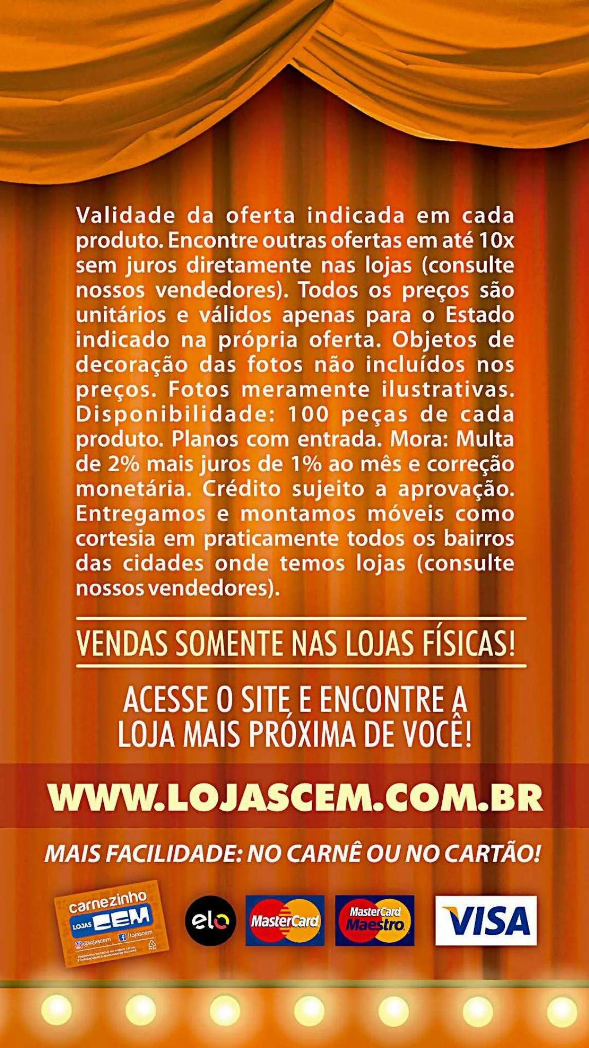 Lojas Cem Folheto - 127