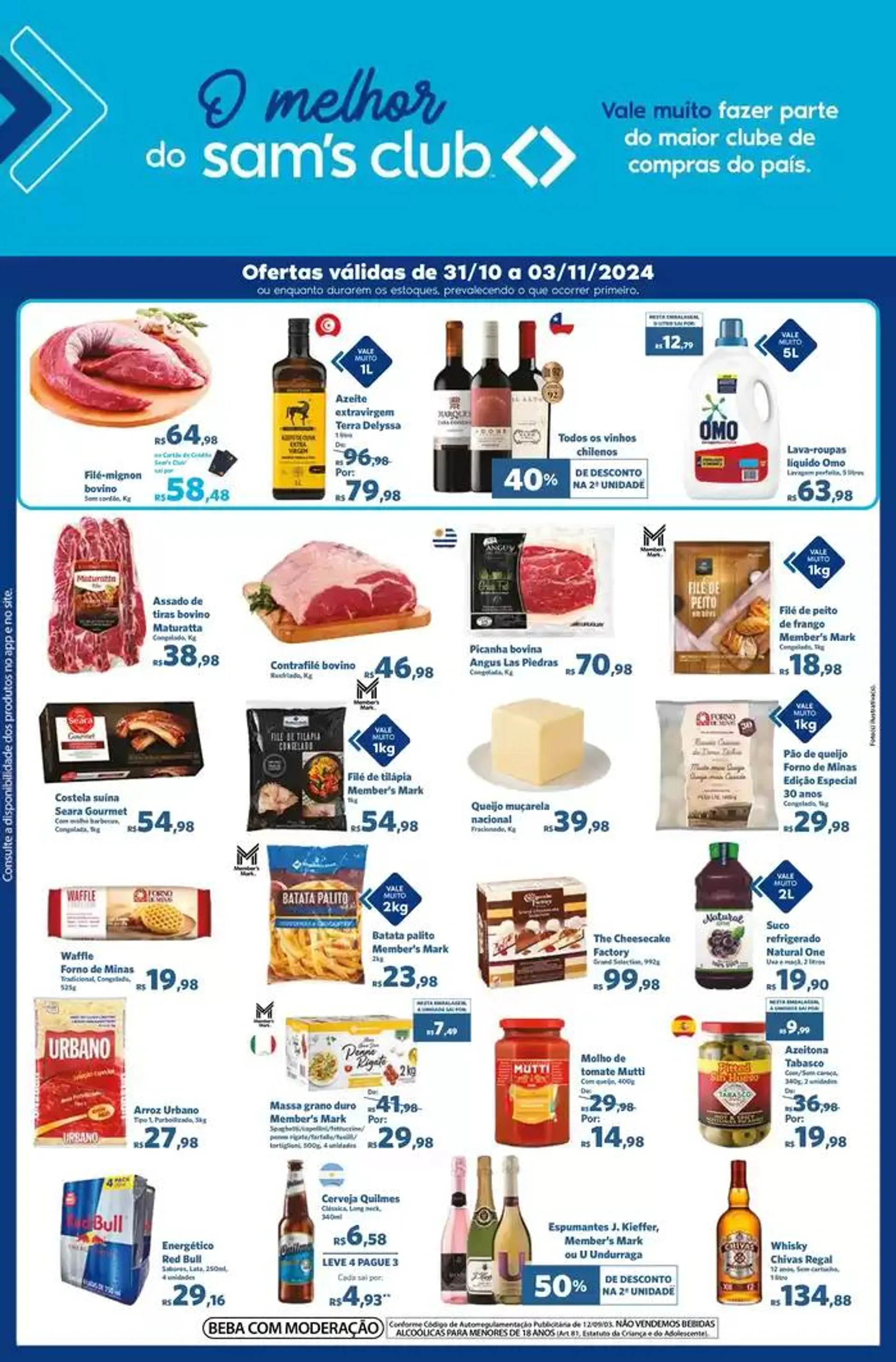 Encarte de Economize agora com nossas ofertas 31 de outubro até 3 de novembro 2024 - Pagina 1