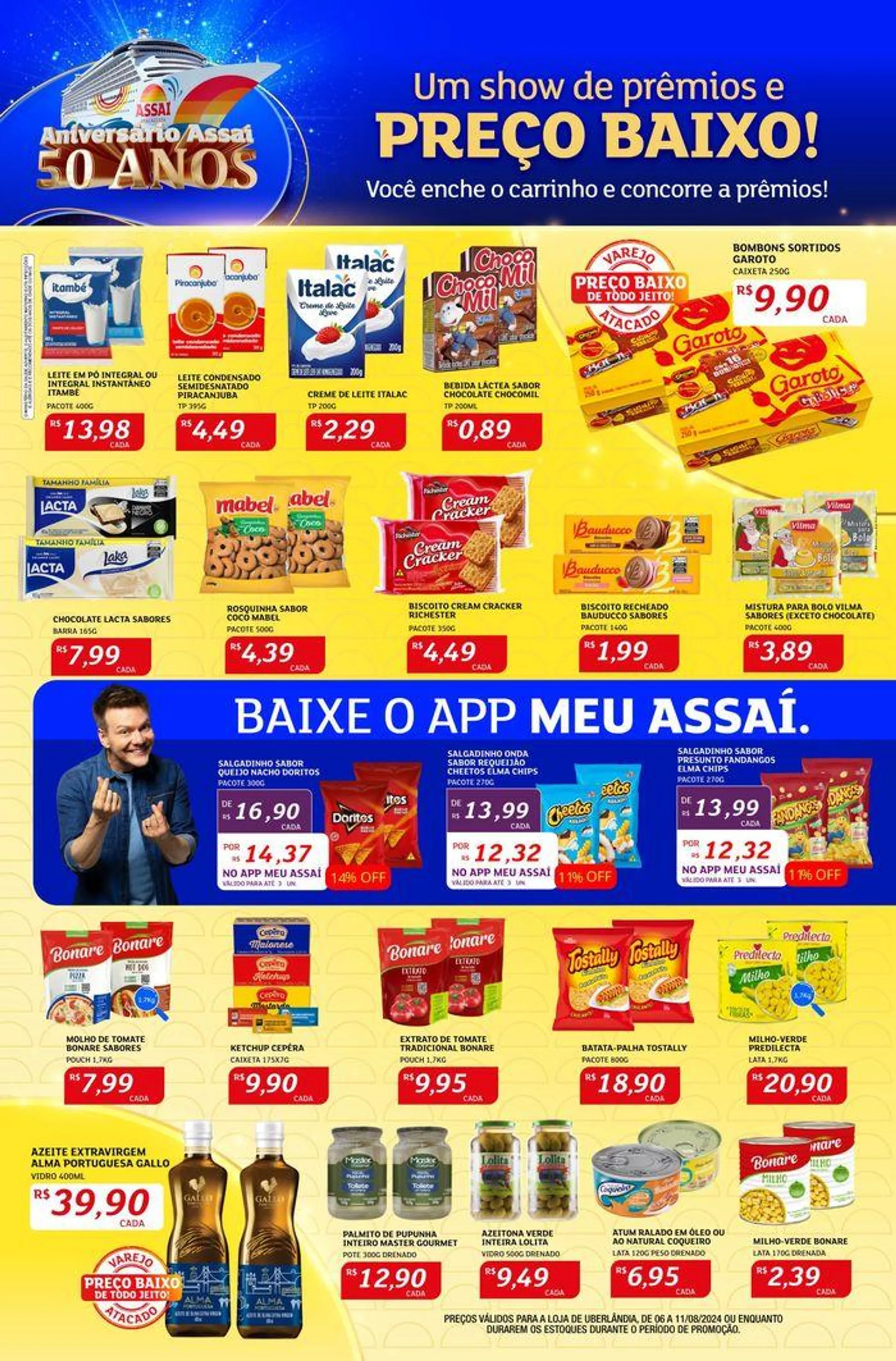 Encarte de Encarte Assaí Atacadista 6 de agosto até 11 de agosto 2024 - Pagina 2