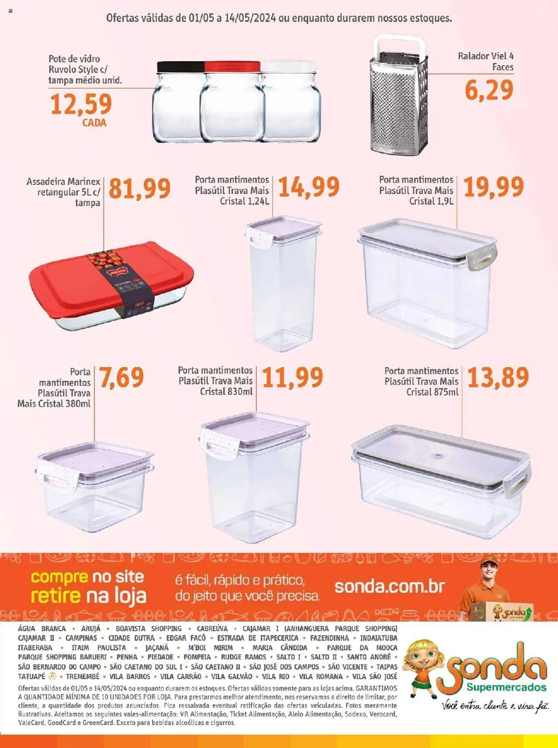 Encarte de Catálogo Sonda 1 de maio até 14 de maio 2024 - Pagina 5