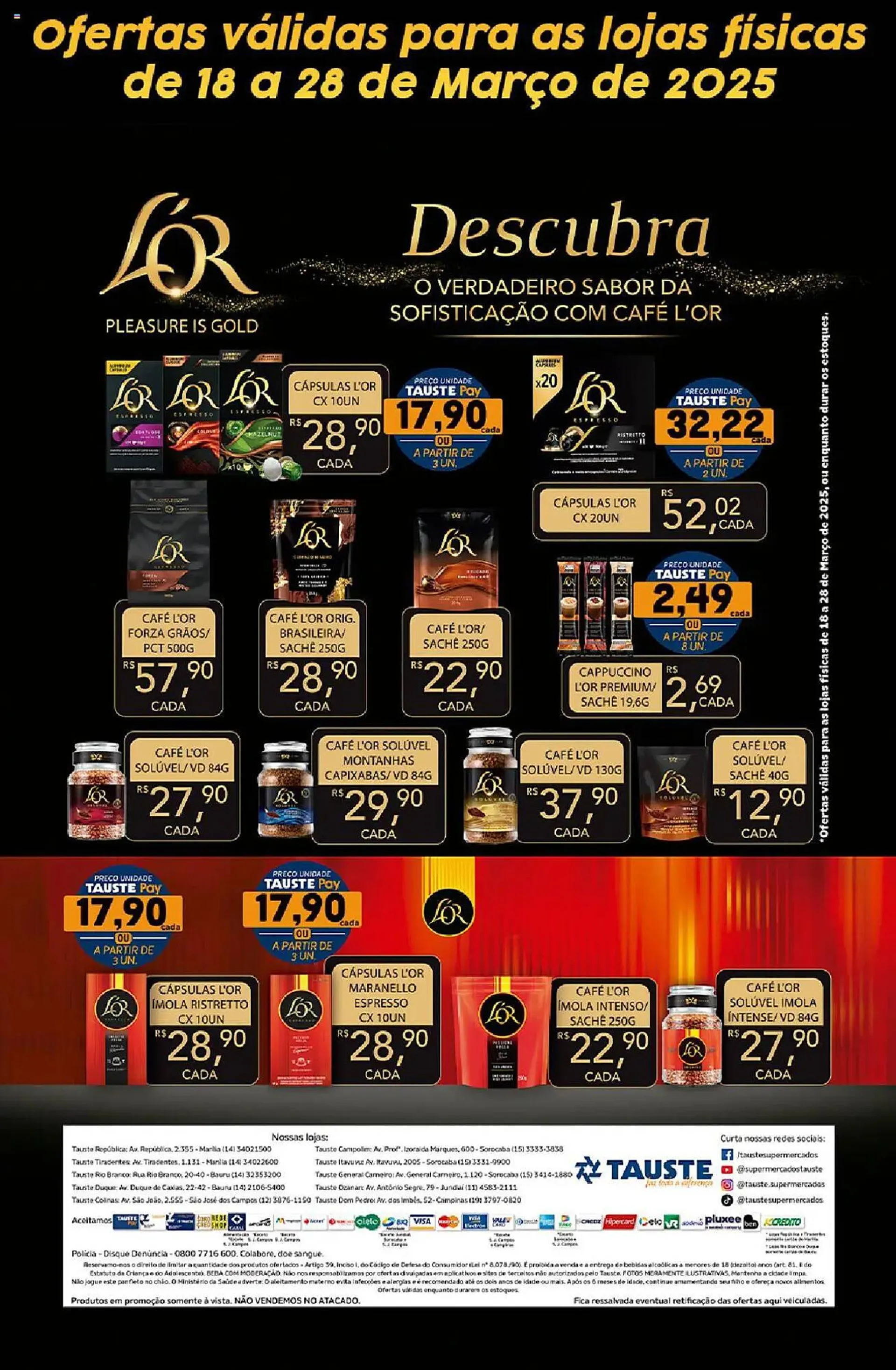 Encarte de Catálogo Supermercados Tauste 18 de março até 28 de março 2025 - Pagina 2