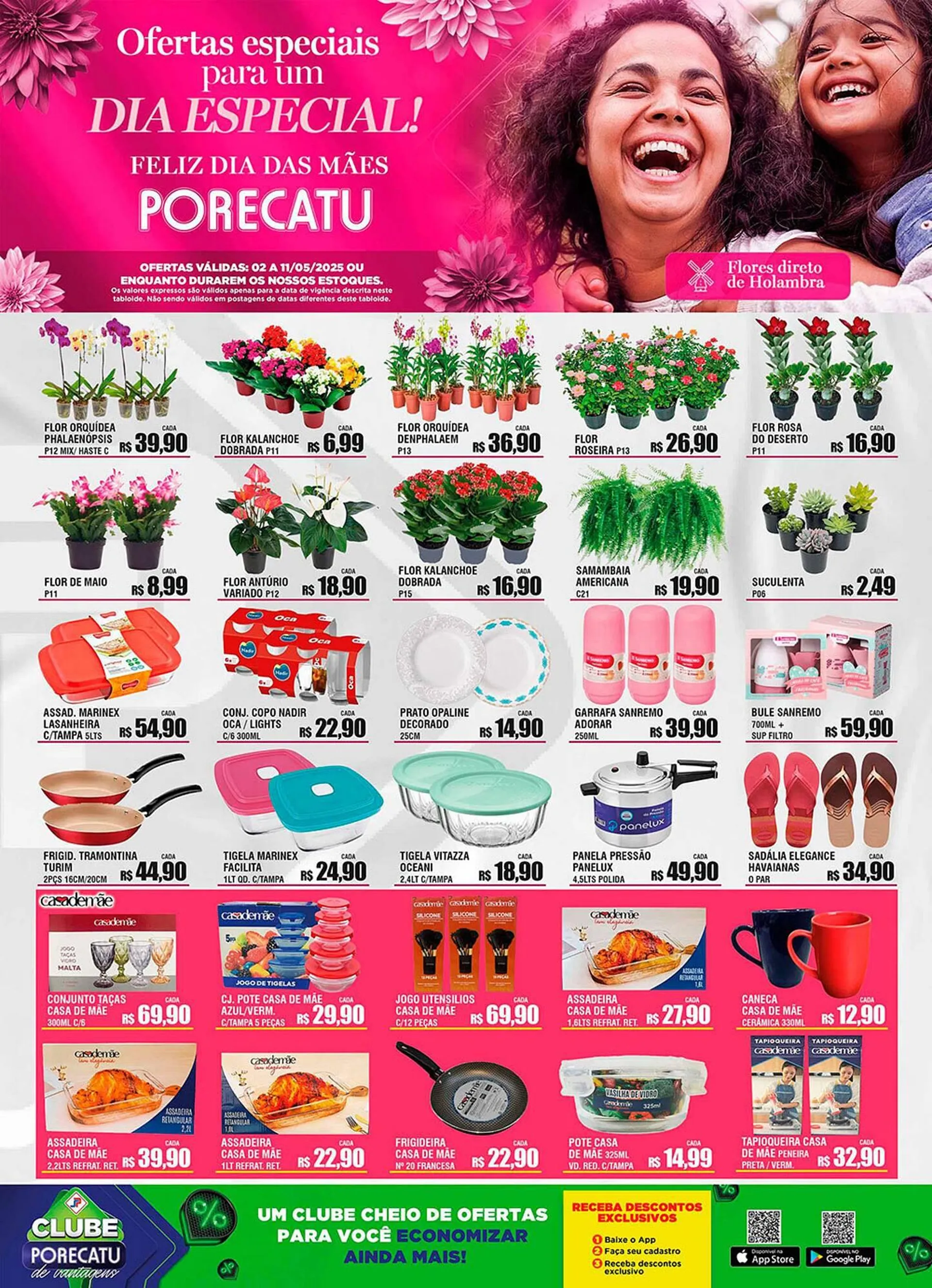 Encarte de Catálogo Supermercado Porecatu 6 de maio até 11 de maio 2025 - Pagina 1