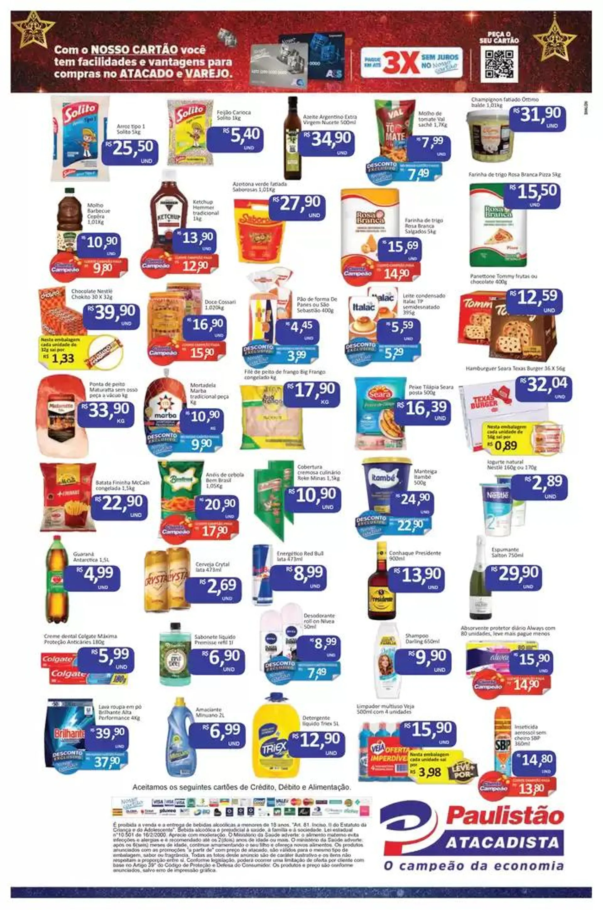 Encarte de Jornal Semanal Paulistão Atacadista 5 de dezembro até 12 de dezembro 2024 - Pagina 2