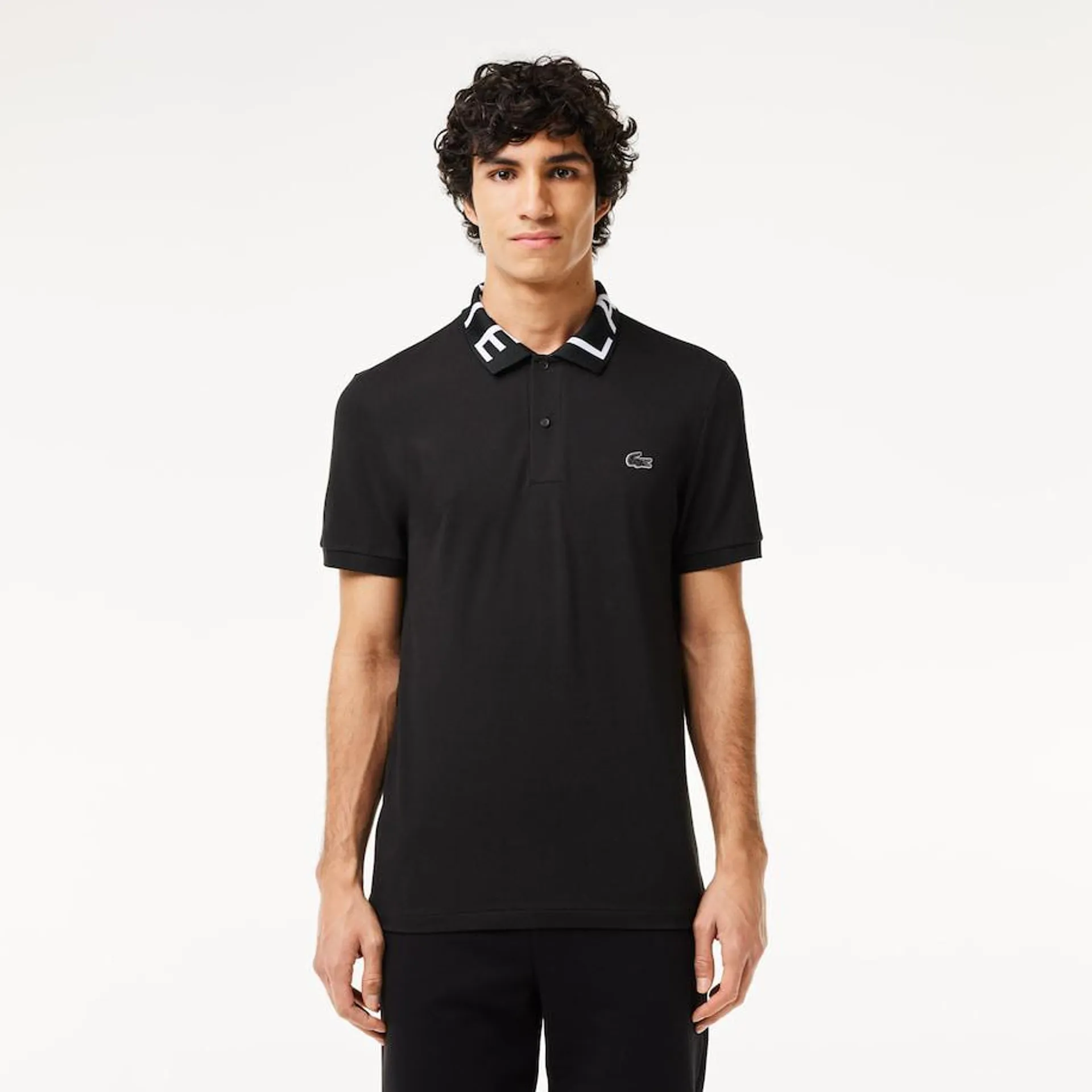 Camisa Polo Lacoste Jacquard Movement